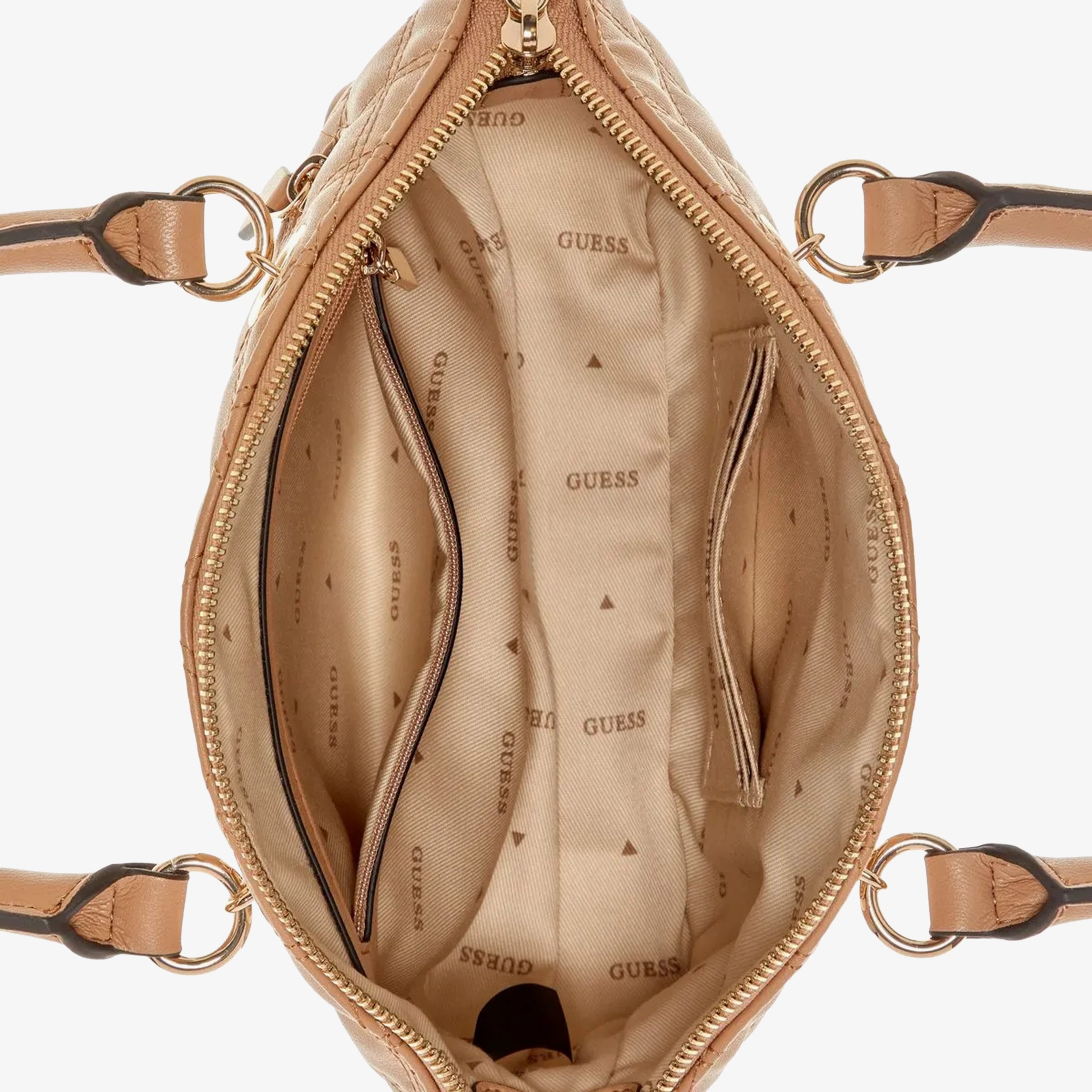 Guess Spark Micro Mini Kristle Minitchel Kadın Bej El Çantası
