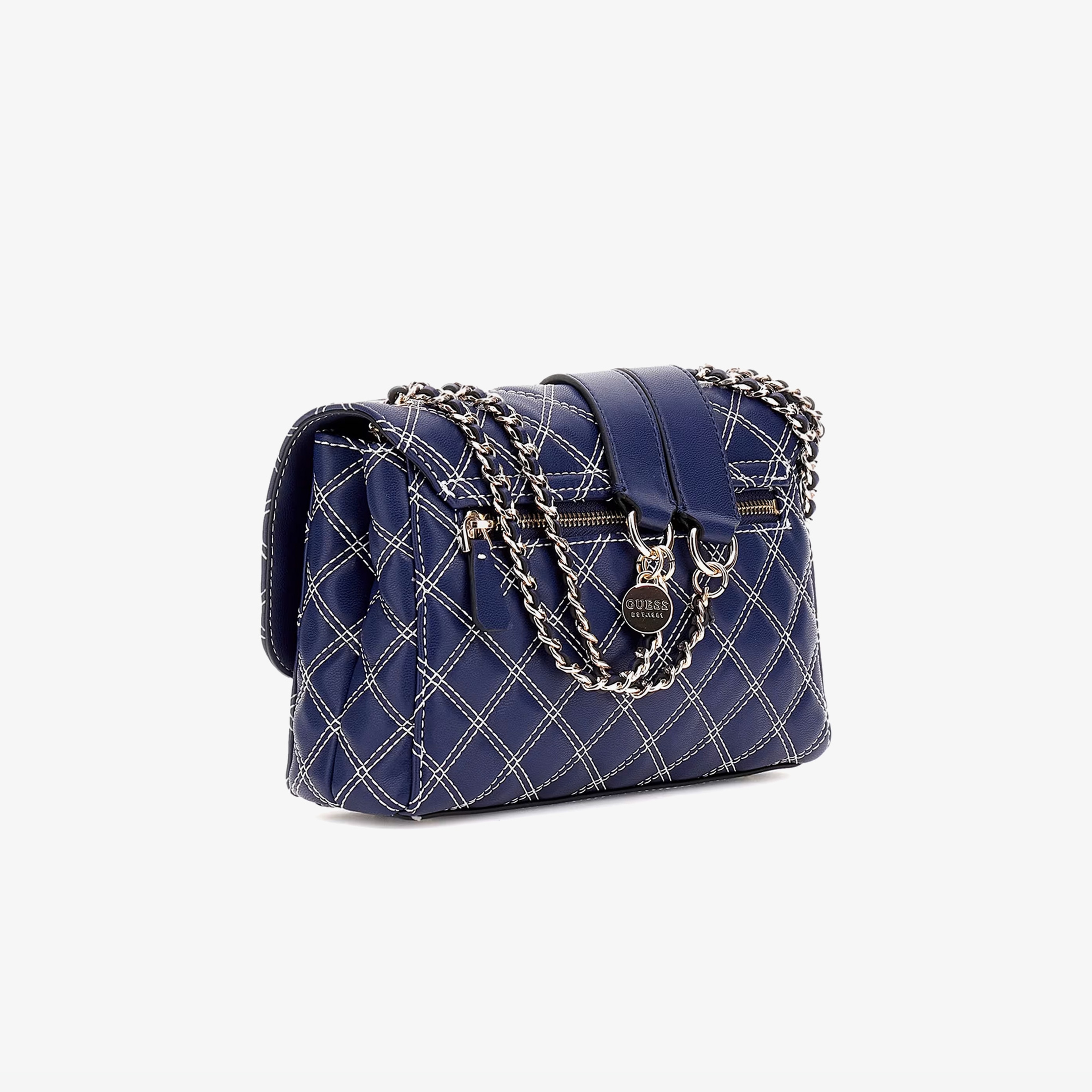 Guess Cruise Vibe Zip 49200 Kadın Lacivert Çapraz Çanta