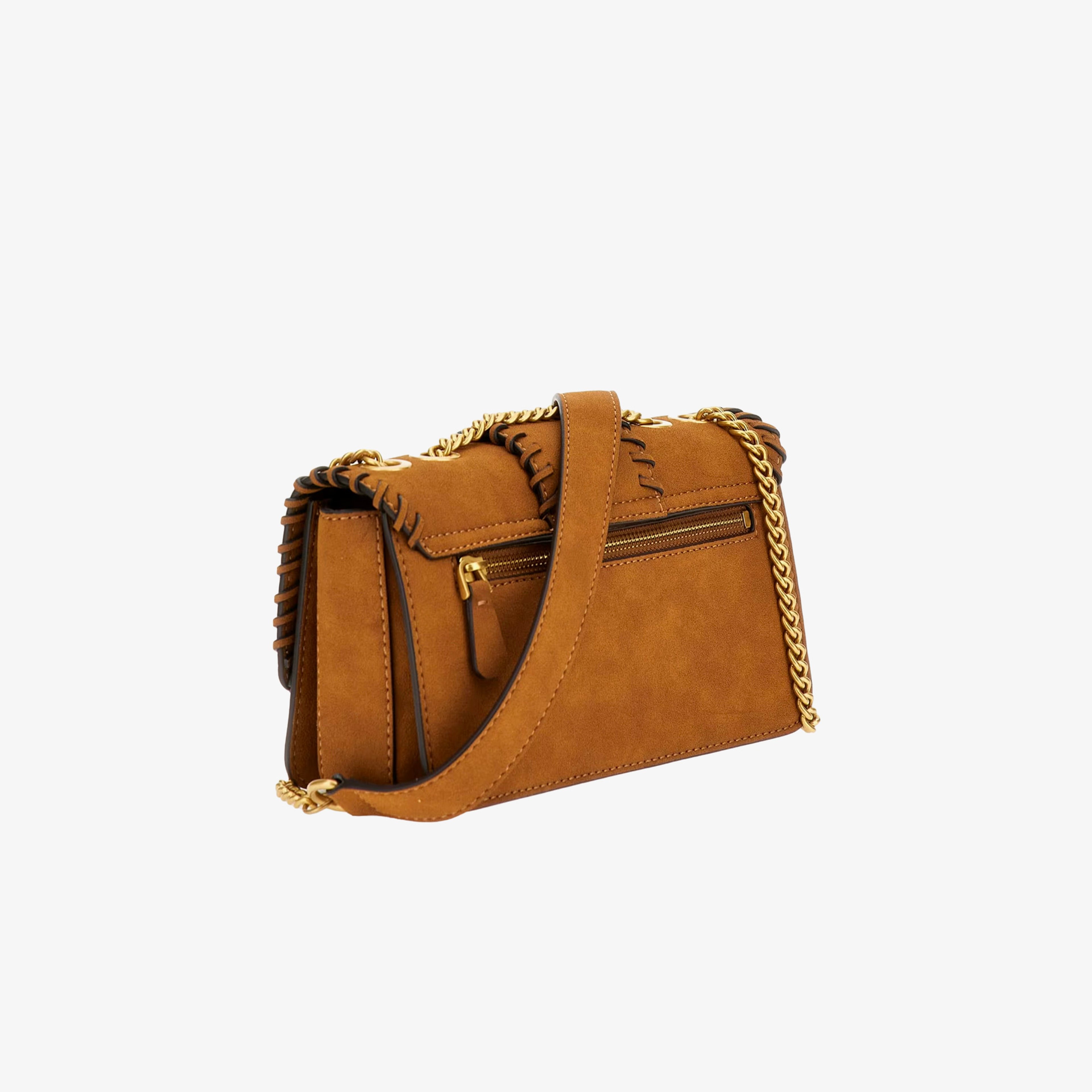 Guess Borsa Satin 02210 Kadın Kahverengi Çapraz Askılı Çanta