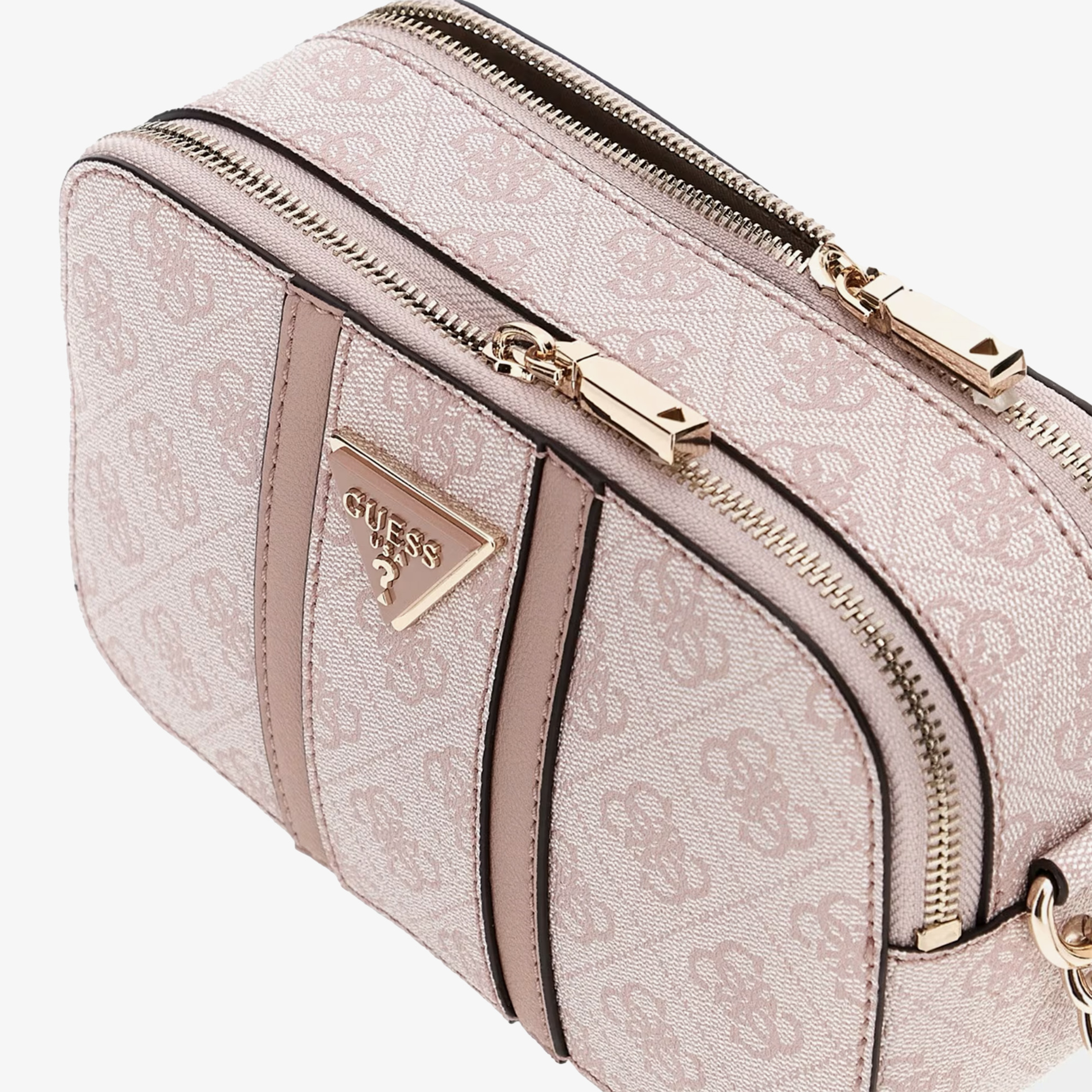 Guess Mini Slin Noreen Camera Crossbody Kadın Pembe Çapraz Askılı Çanta