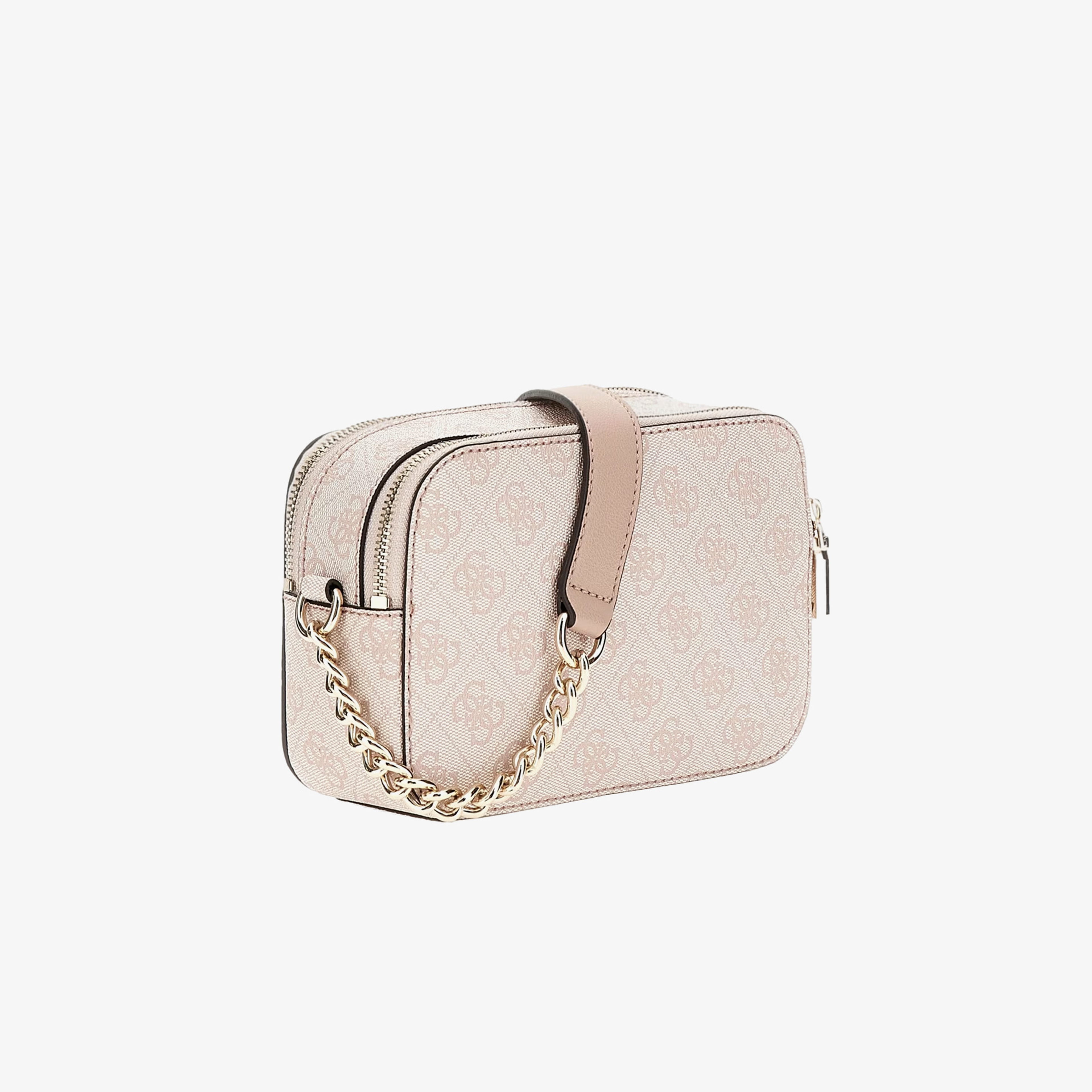 Guess Mini Slin Noreen Camera Crossbody Kadın Pembe Çapraz Askılı Çanta