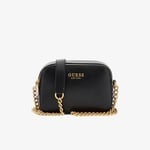 Guess Kuba Tri Compartment 27140 Kadın Siyah Çapraz Askılı Çanta