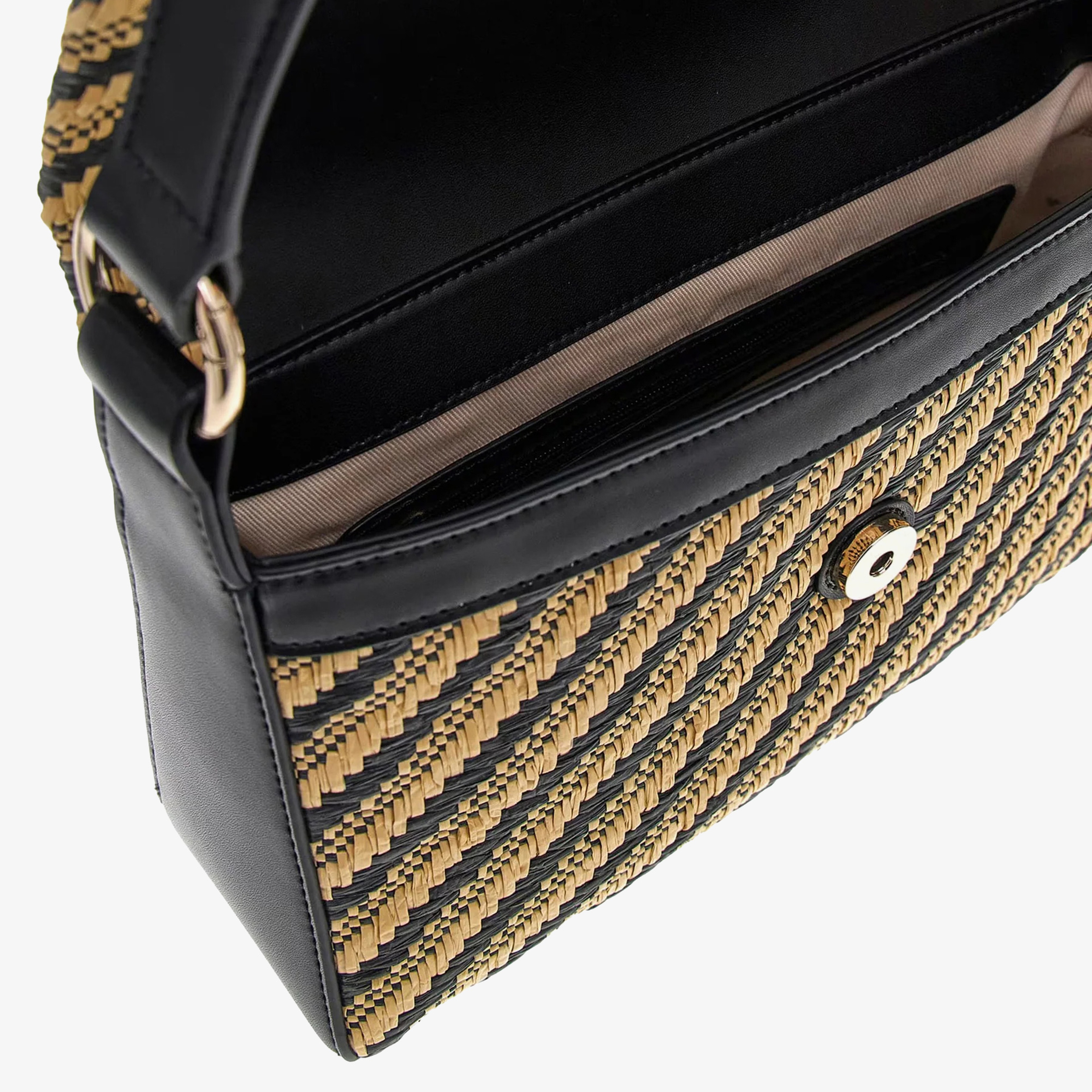 Guess Emelda Crossbody 10190 Kadın Siyah Çapraz Çanta