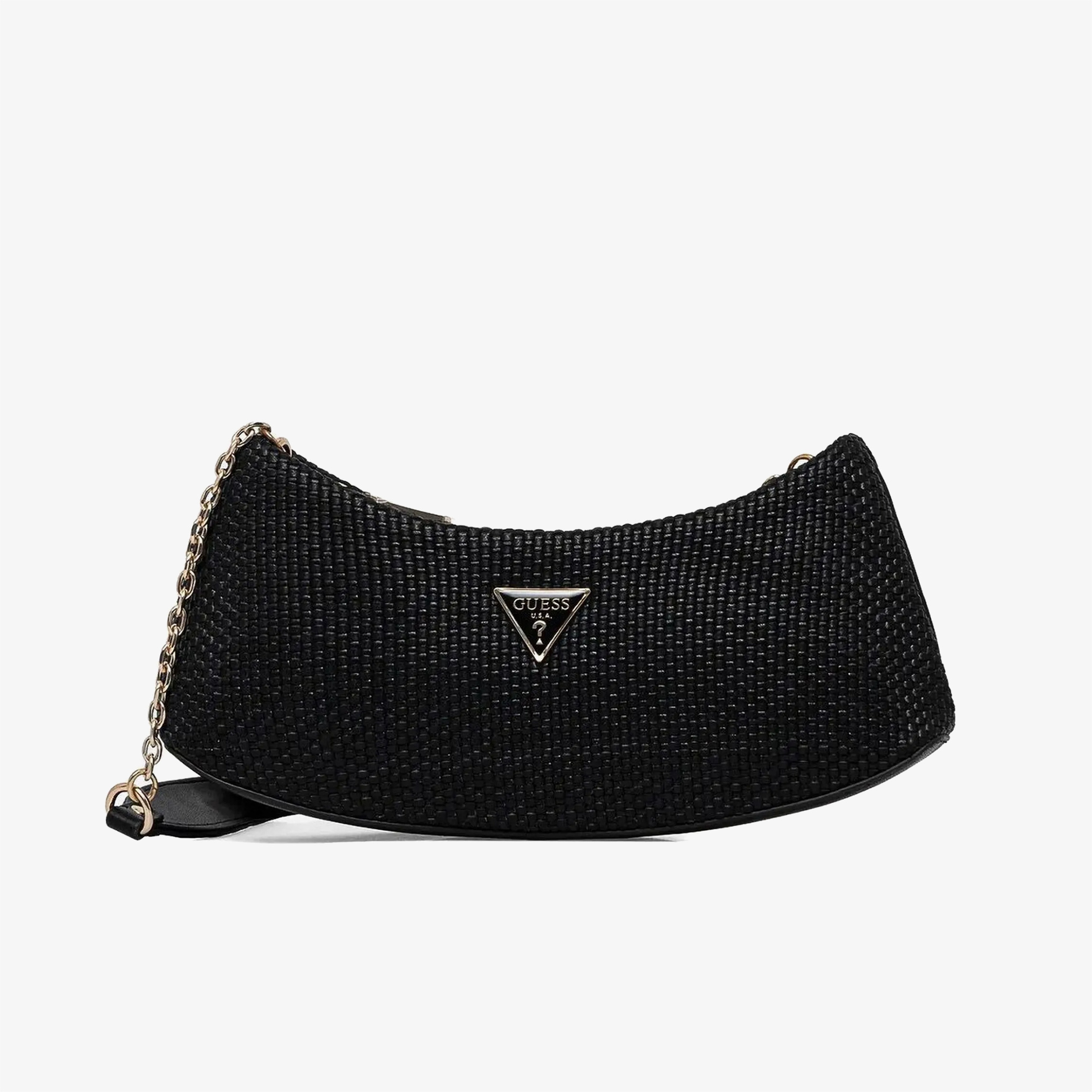 Guess Atalia Crossbody Buc 38170 Kadın Siyah El Çantası