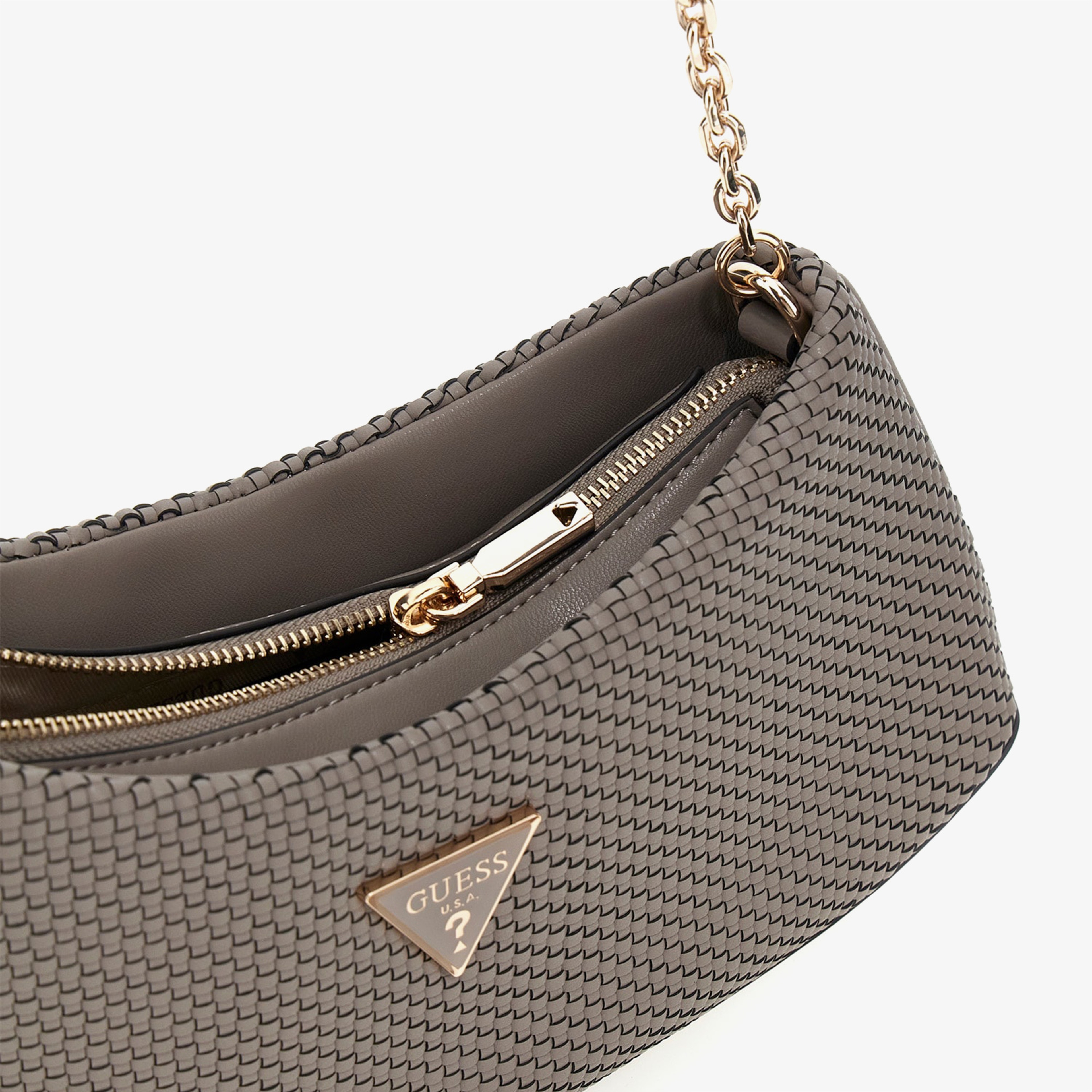 Guess Atalia Crossbody Buc 38170 Kadın Kahverengi El Çantası