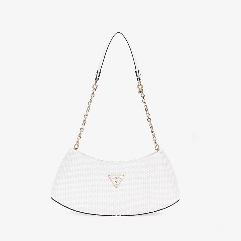 Guess Atalia Crossbody Buc 38170 Kadın Beyaz El Çantası