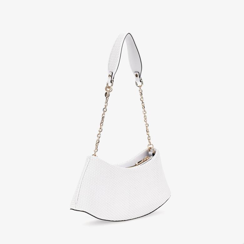 Guess Atalia Crossbody Buc 38170 Kadın Beyaz El Çantası