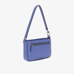 Guess Noelle Mini Zip Kadın Mavi El Çantası
