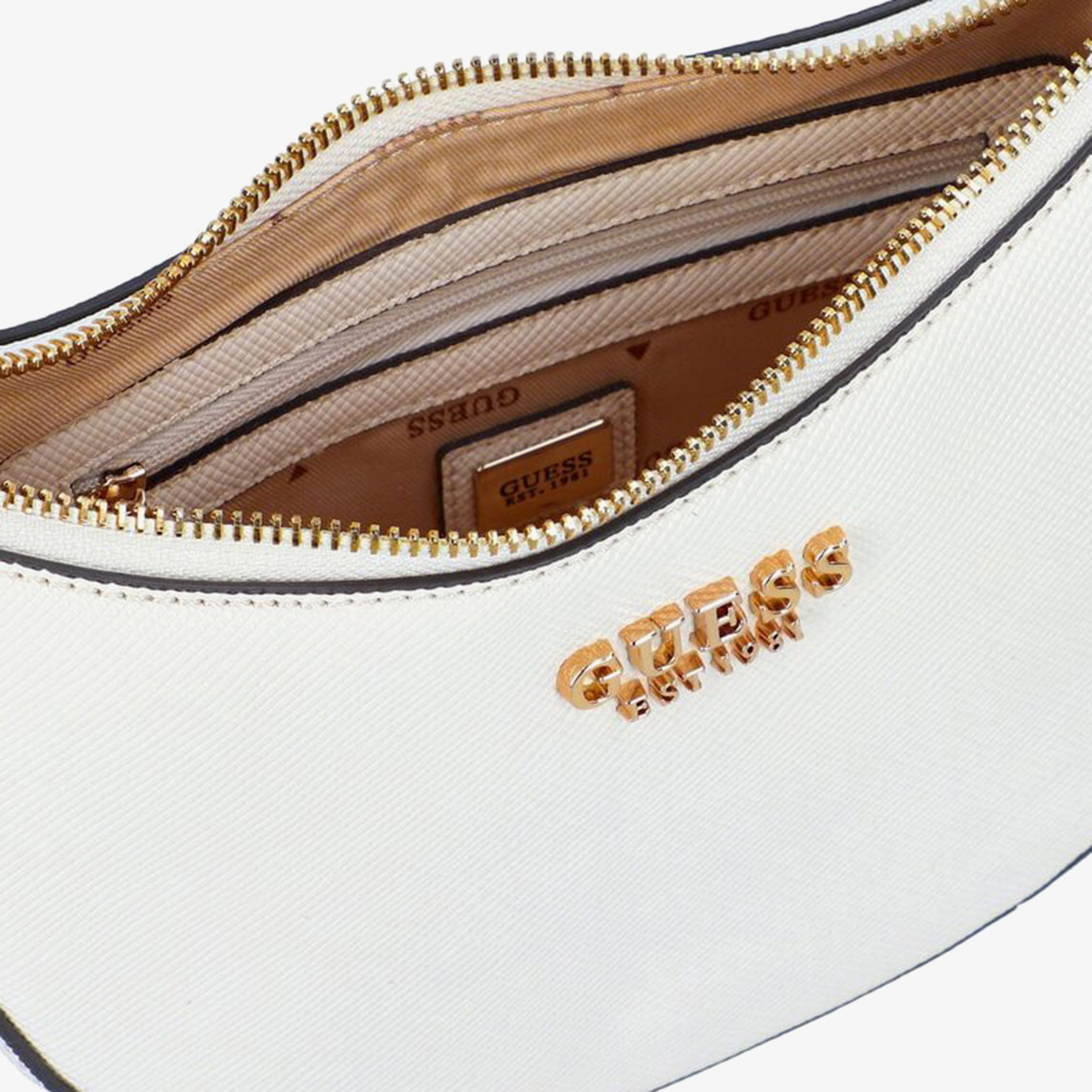 Guess Bramina Small Satche  Kadın Beyaz El Çantası