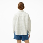 Guess Western Shacket Sensation Rg White Kadın Beyaz Ceket