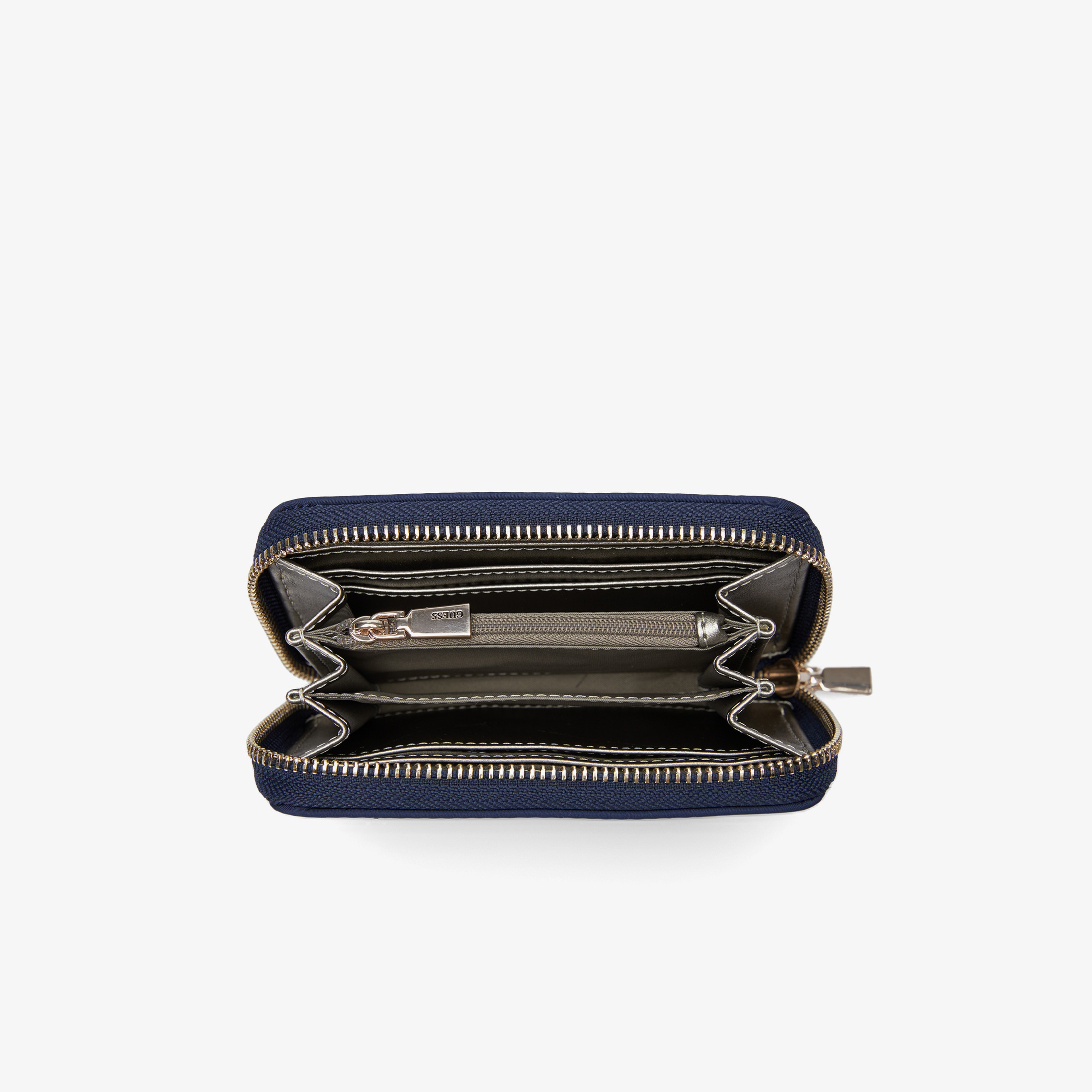 Guess Eco Gemma Small Eco Gemma Med Zip Around Kadın Renkli Cüzdan