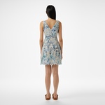 Guess Sl Anastasia Lace Dr  Kadın Renkli Elbise