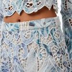 Guess Anastasia Embro Mini  Kadın Renkli Etek