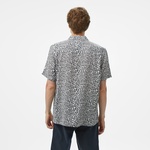 Guess Ss Bowling Aop Shirt  Erkek Siyah Gömlek