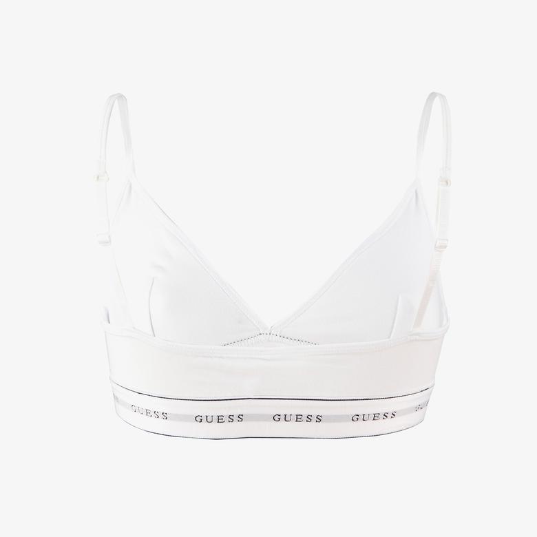 Guess Carrie Triangle  Kadın Beyaz Sütyen
