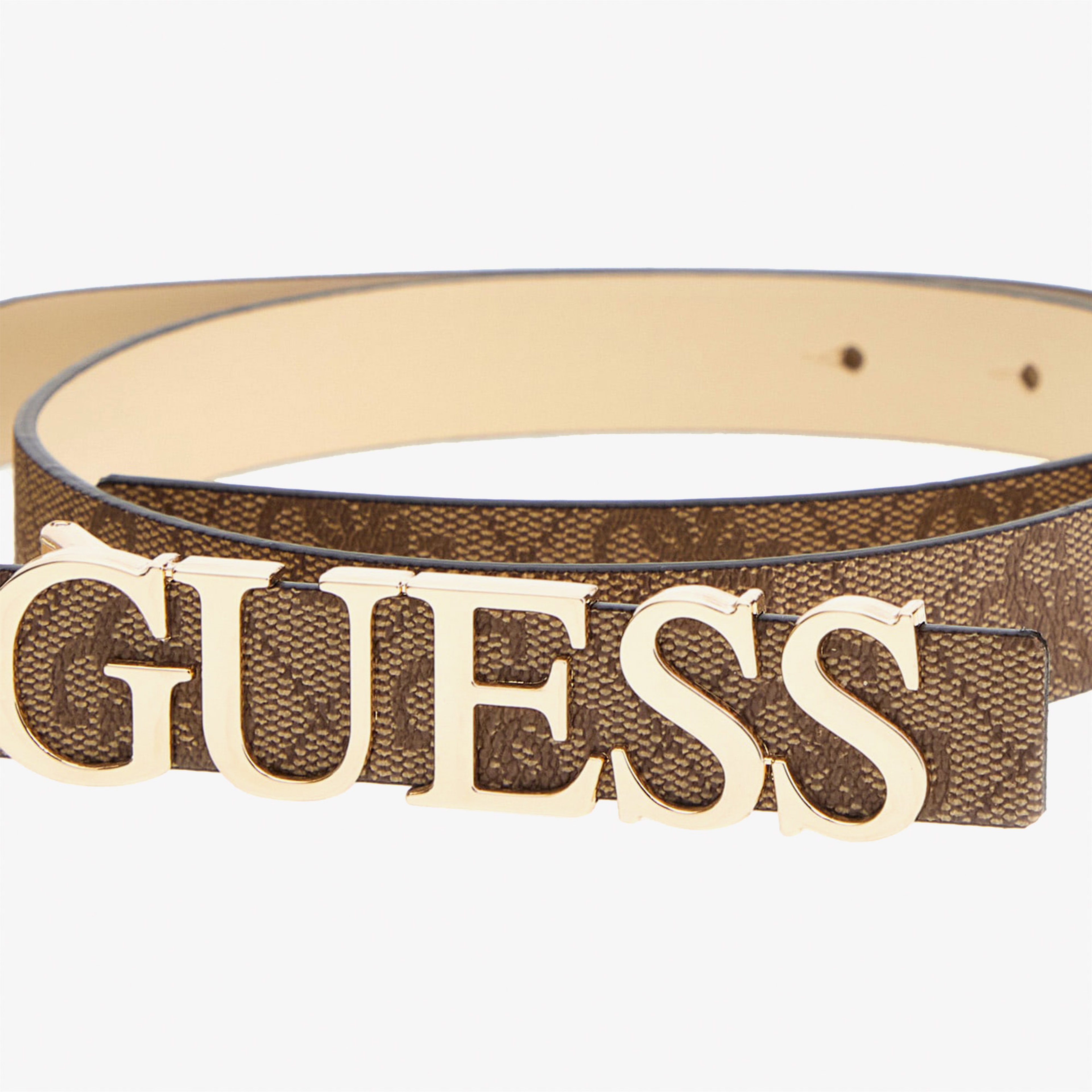 Guess Eco Erica  Kadın Kahverengi Kemer