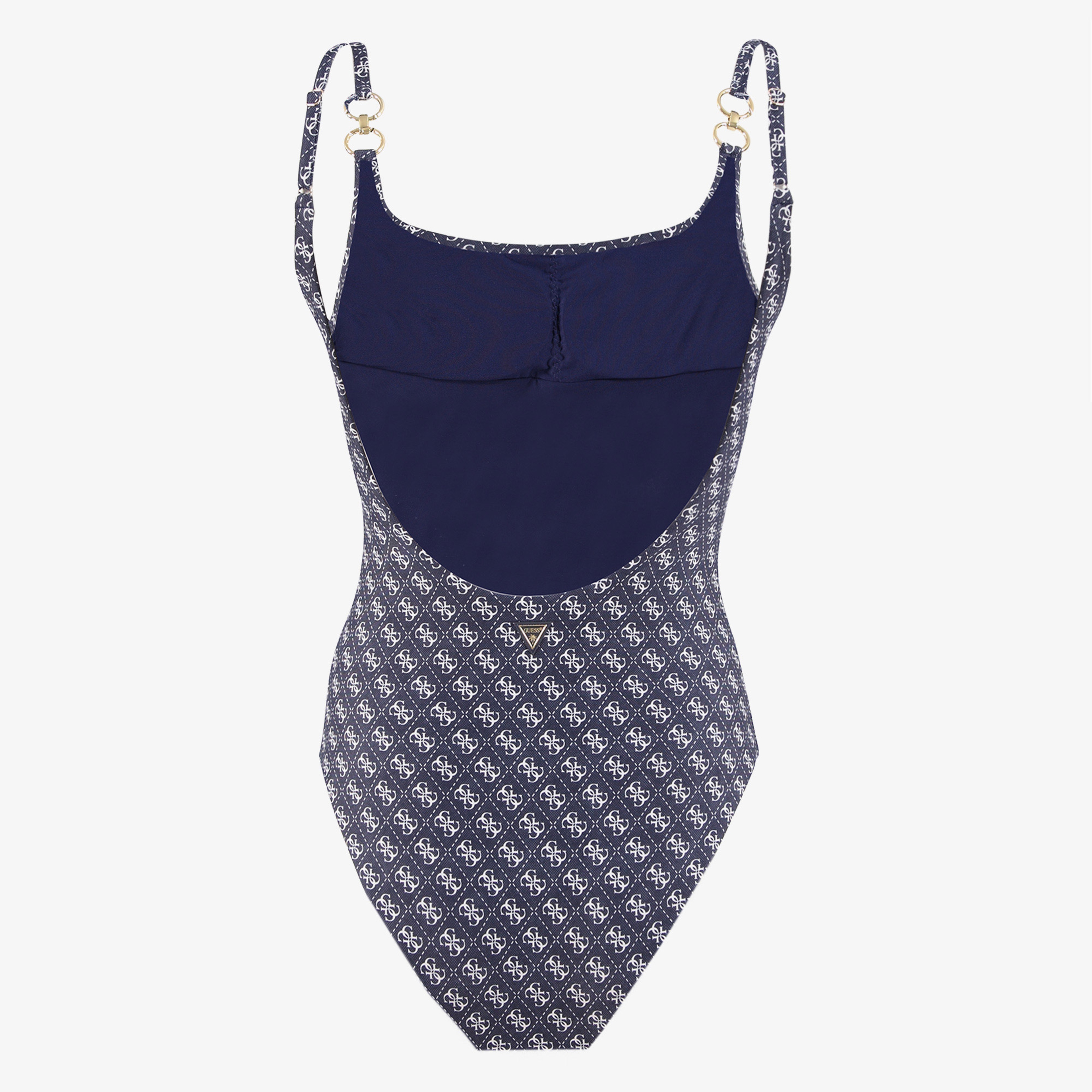 Guess One Piece Printed Recy Polyamide 180Gr Kadın Mavi Mayo