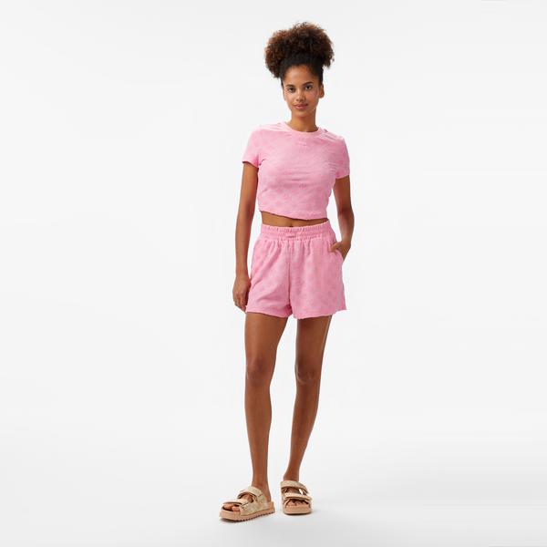 Guess Peony Jacquard Short Jacq Sponge Kadın Renkli Şort