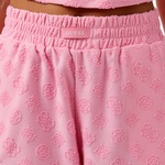 Guess Peony Jacquard Short Jacq Sponge Kadın Renkli Şort