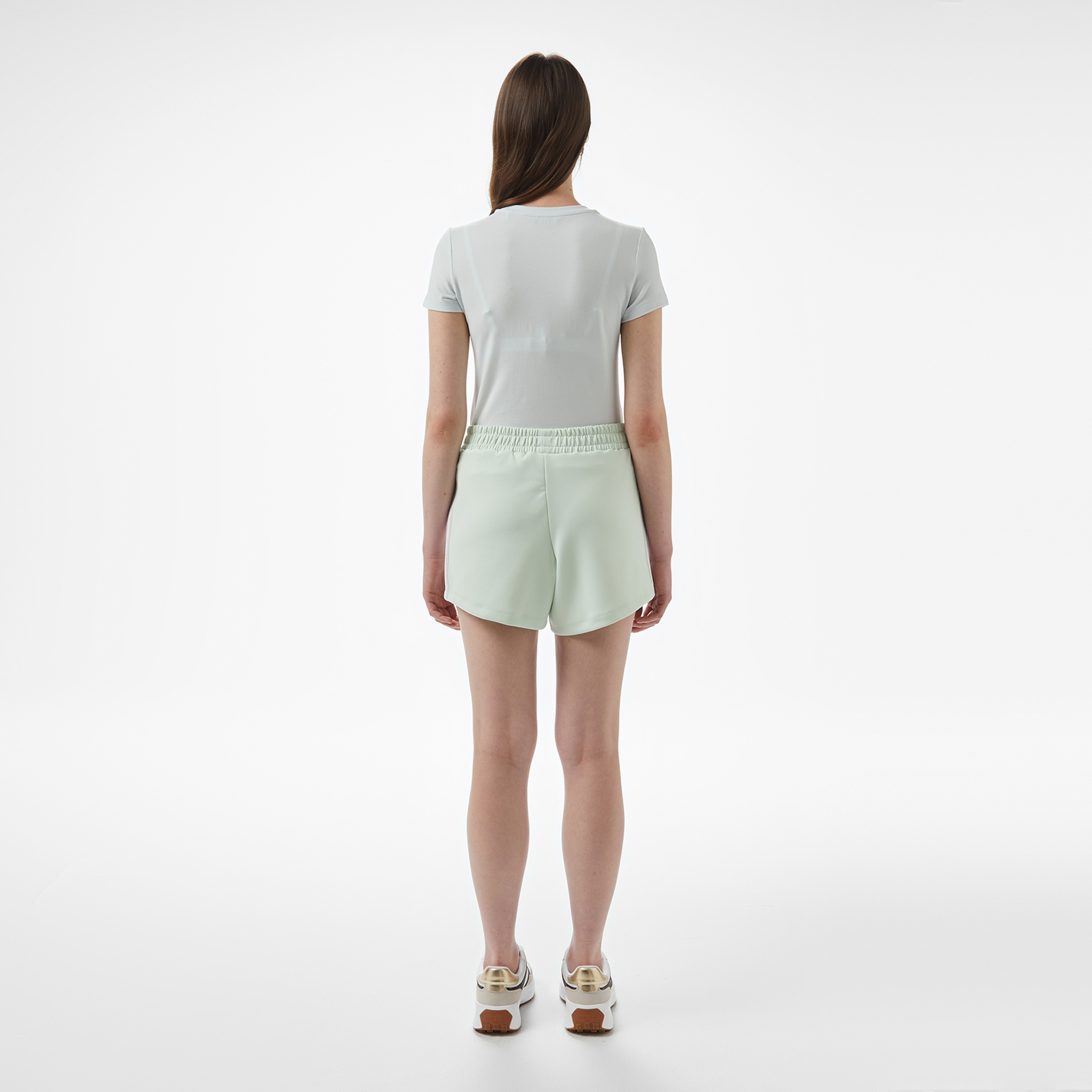 Guess Yarrow Short Kadın Yeşil Şort