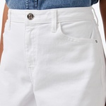 Guess Super Relaxed Short Eco Smokesack Pfd Kadın Beyaz Şort