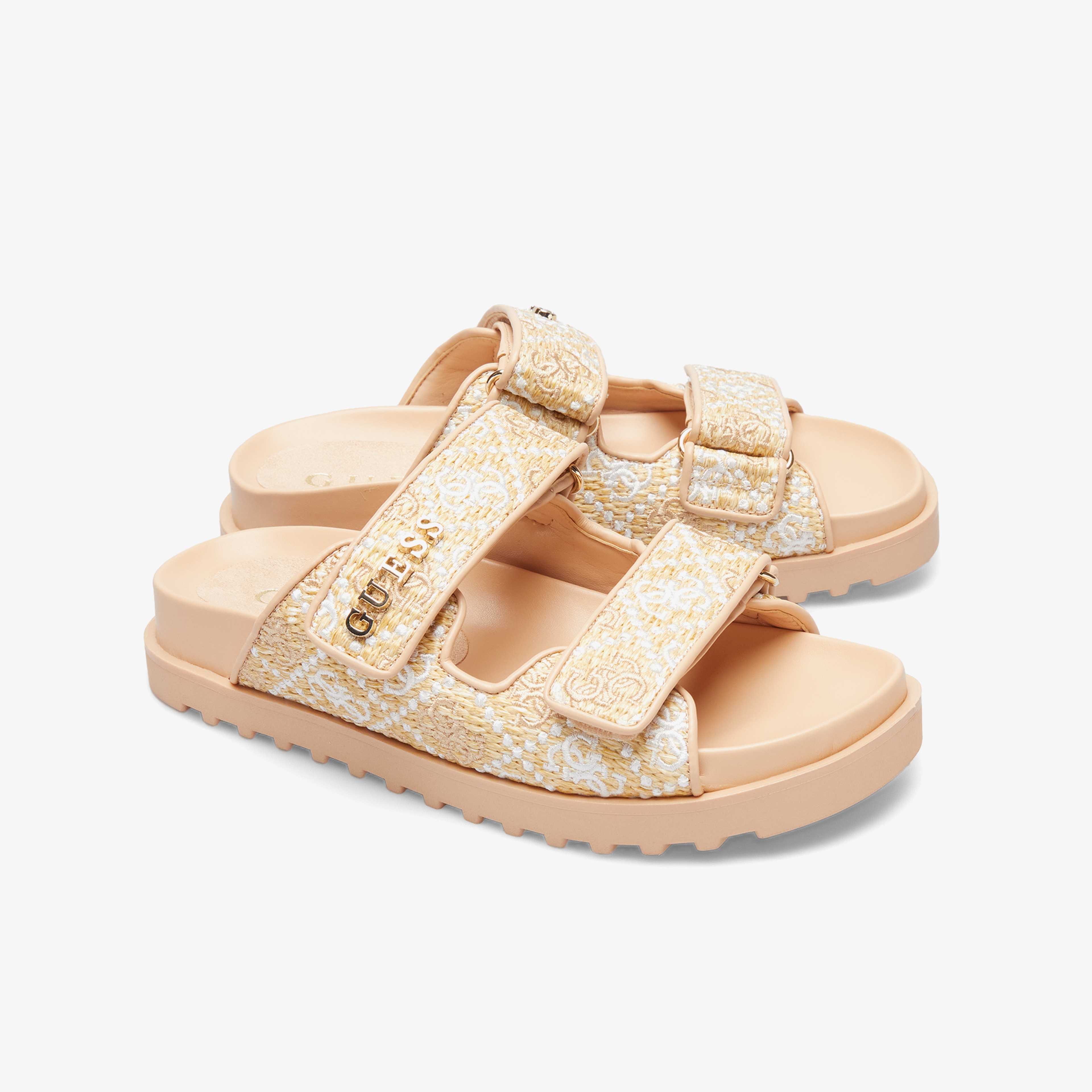 Guess Fadelizz Polyurethane Kadın Renkli Terlik