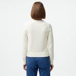 Guess Organic Cotton Genaration Yarn Kadın Beyaz Triko