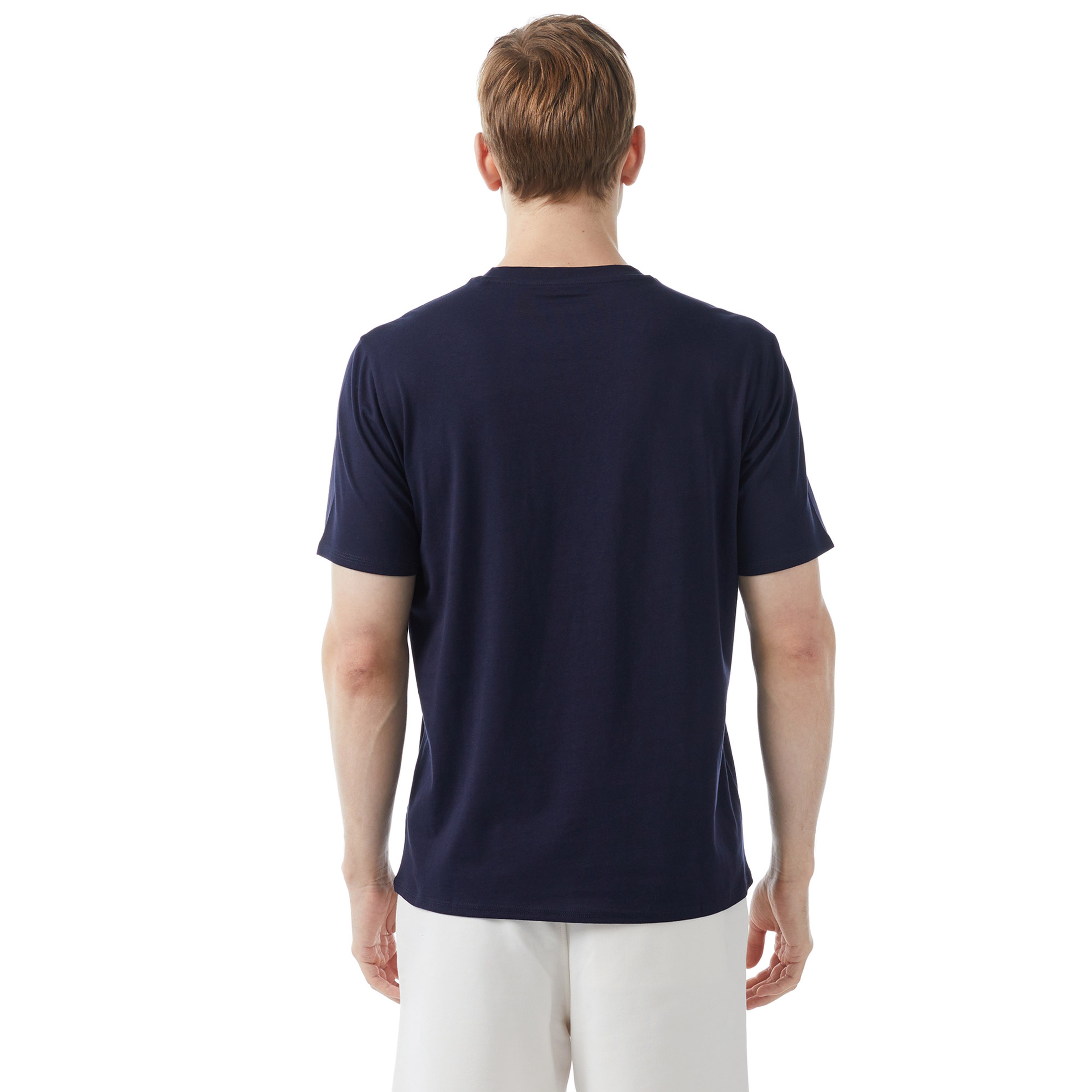 Guess Basic Erkek Lacivert T-Shirt