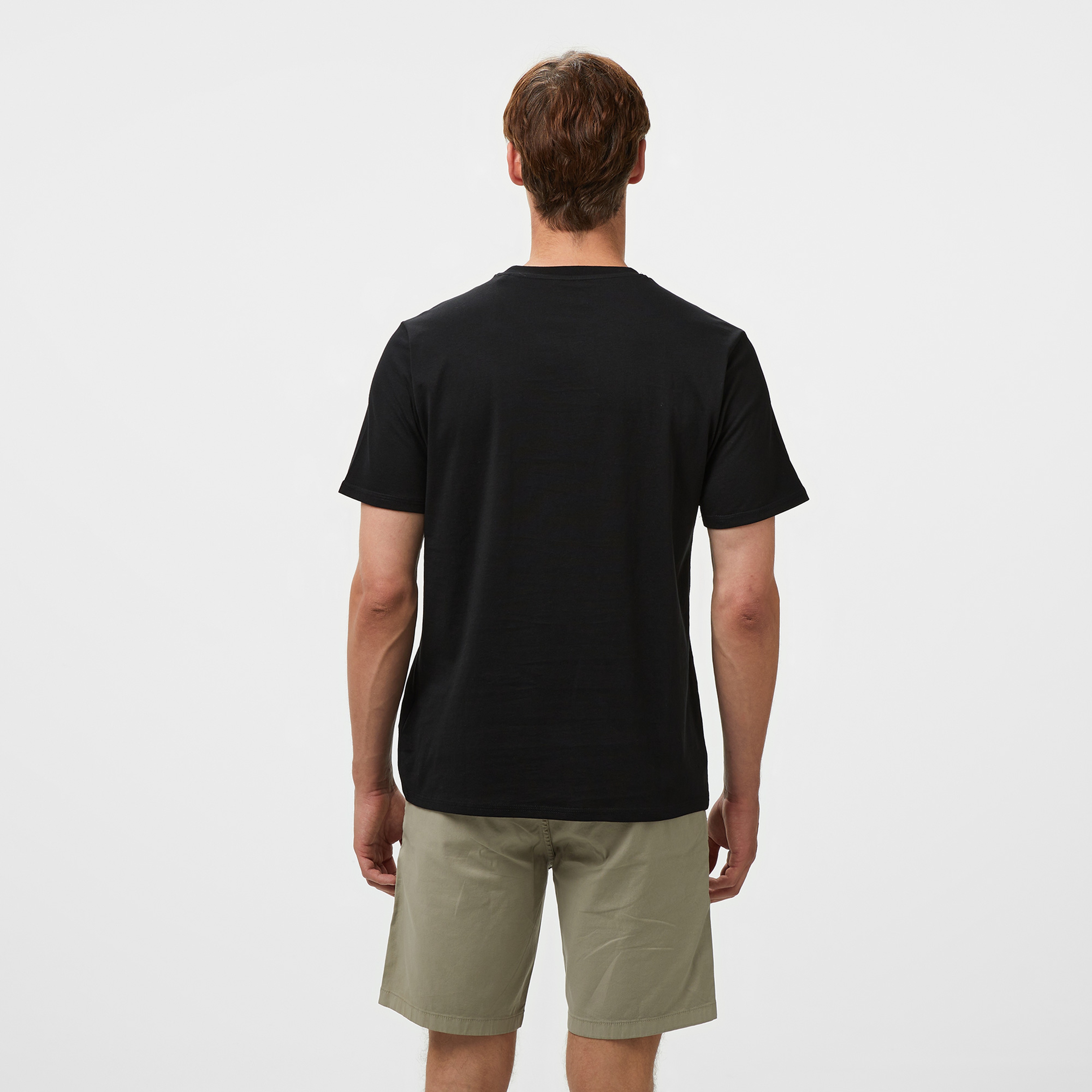 Guess Ss Cn Basic Tee Erkek Siyah T-Shirt