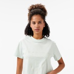 Guess Adele Crop Organic 160Gsm Kadın Yeşil T-Shirt