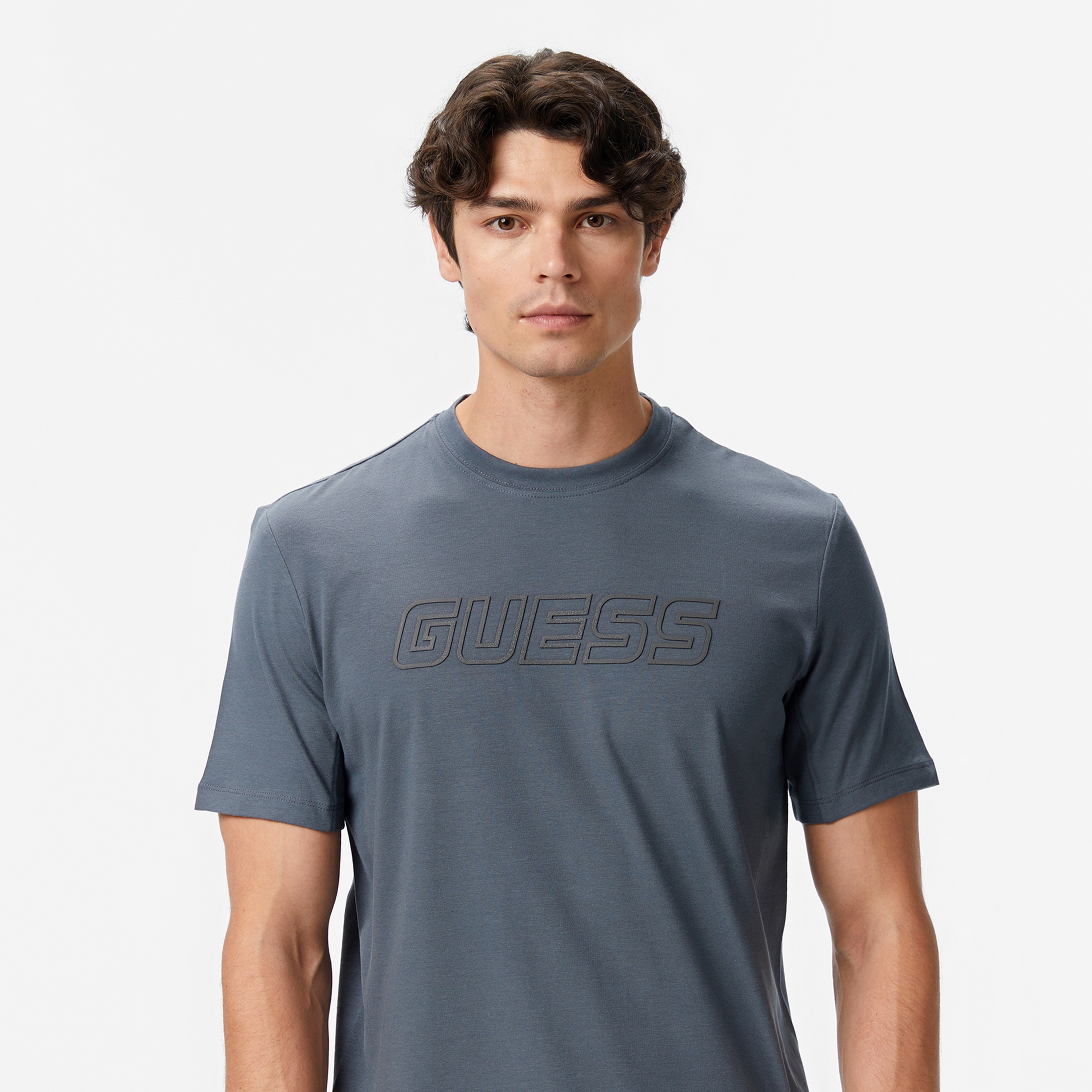 Guess Erkek Gri T-Shirt
