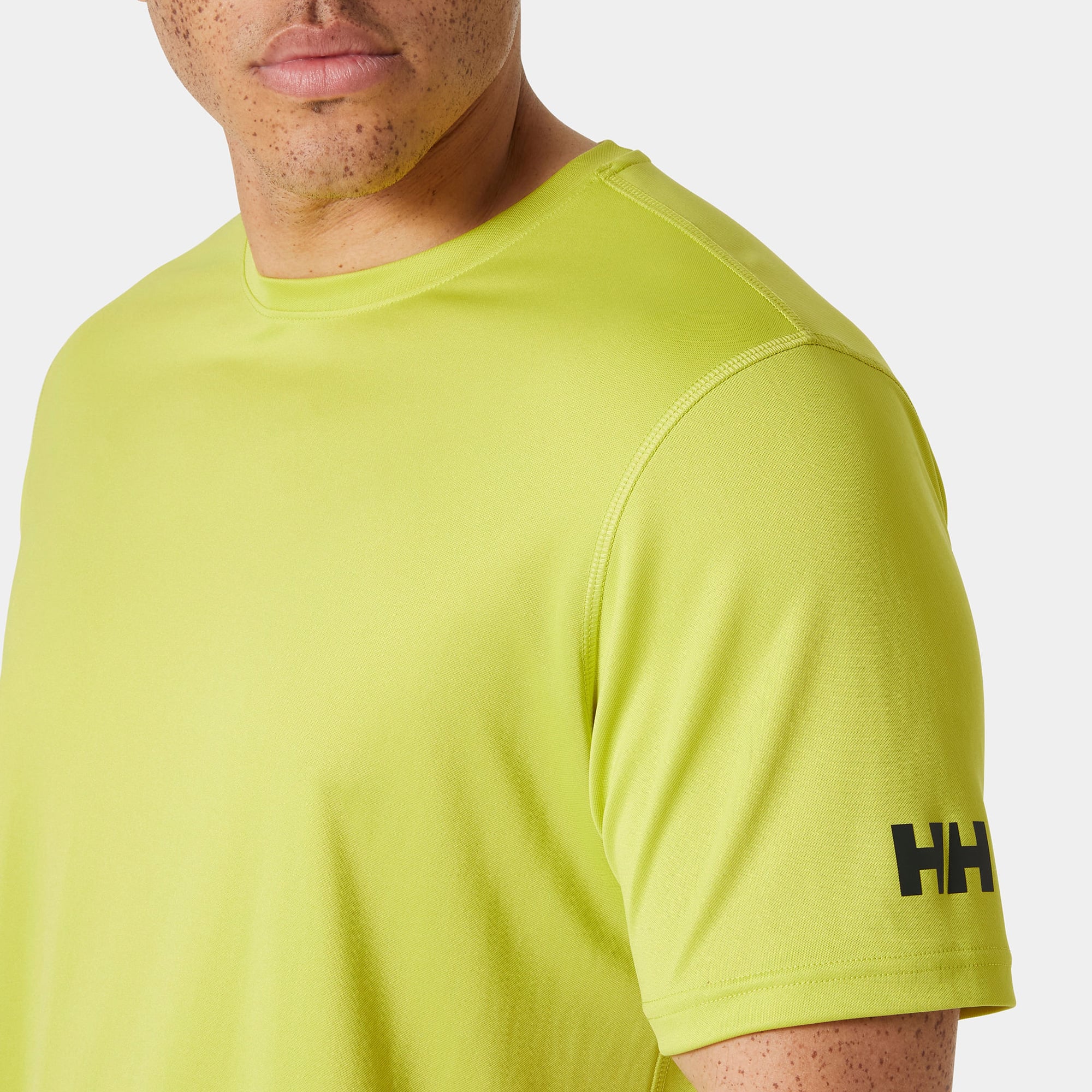 Helly Hansen Hh Tech  2.0  Erkek Sarı T-shirt
