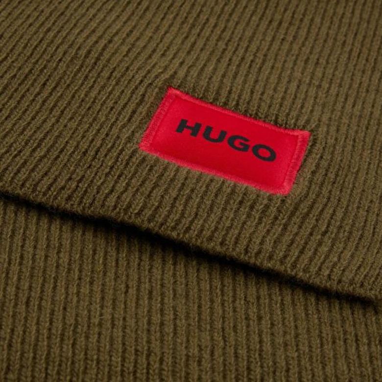 Hugo Erkek Haki Atkı