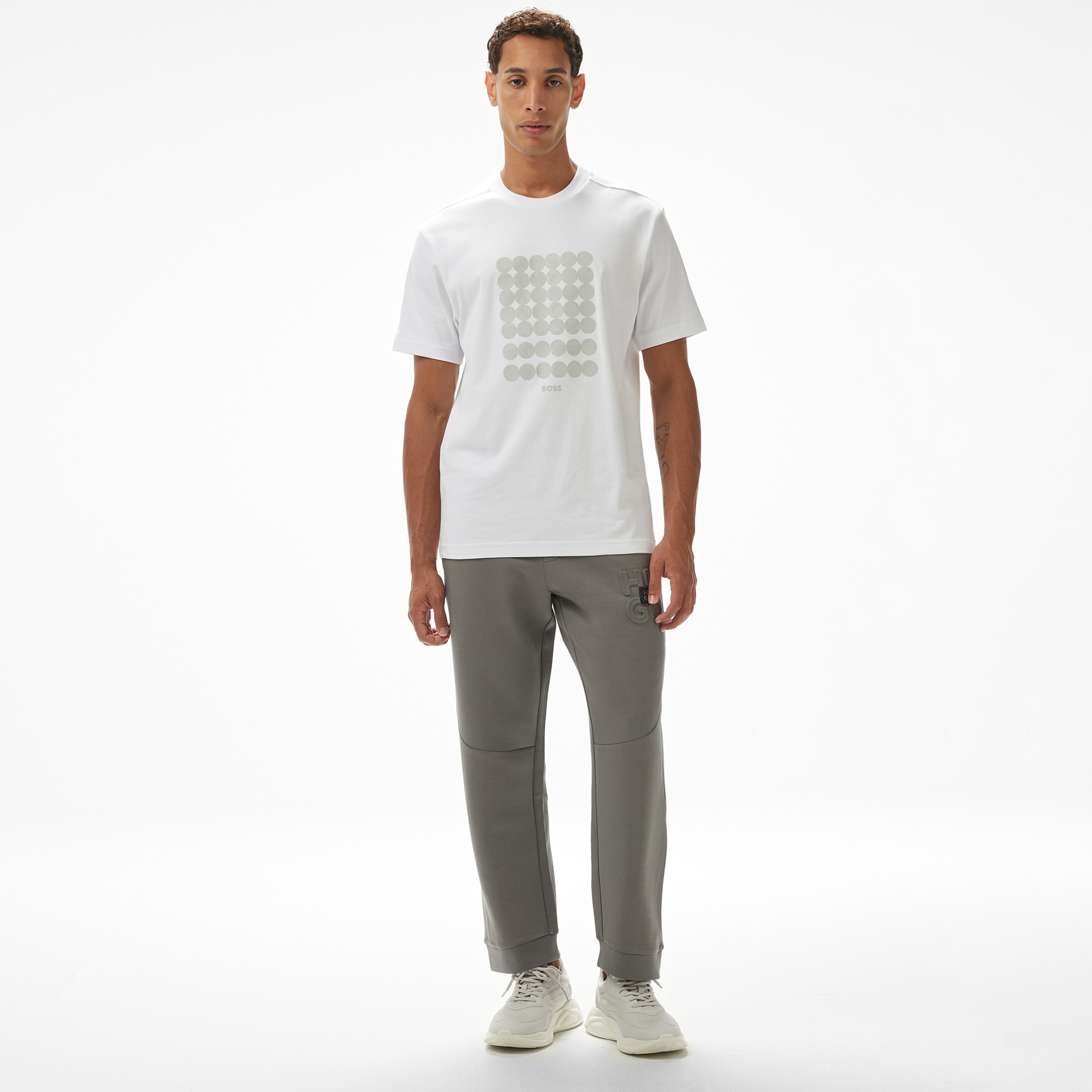 Hugo Erkek Gri Eşofman Altı