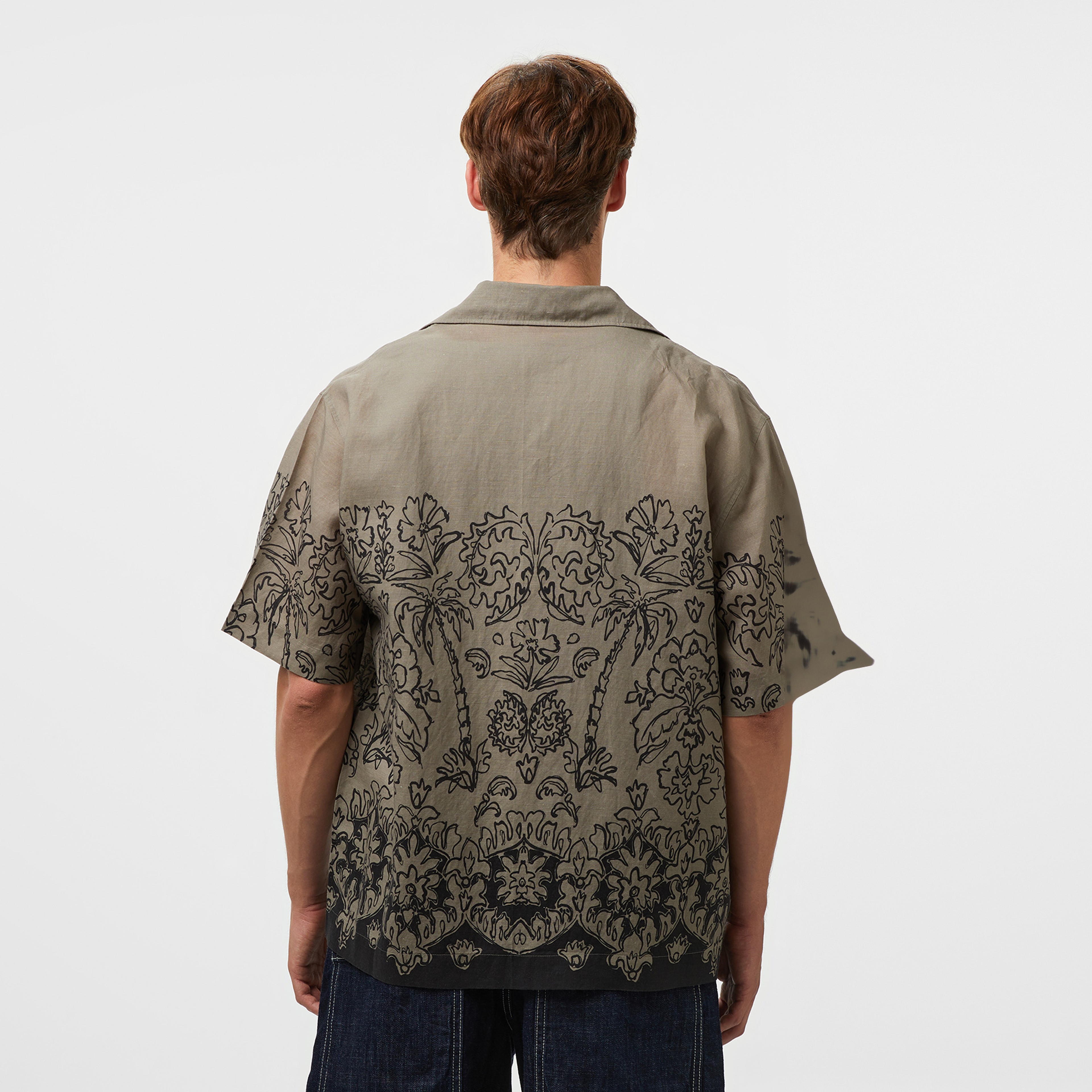 Hugo Espino Erkek Kahverengi Gömlek