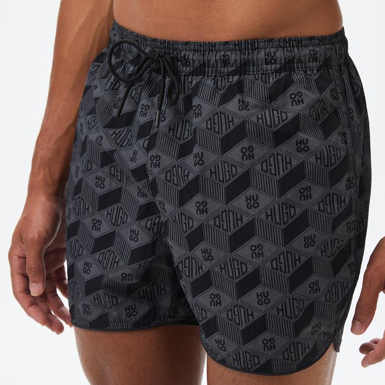 Hugo Rik Erkek Gri Mayo Şort