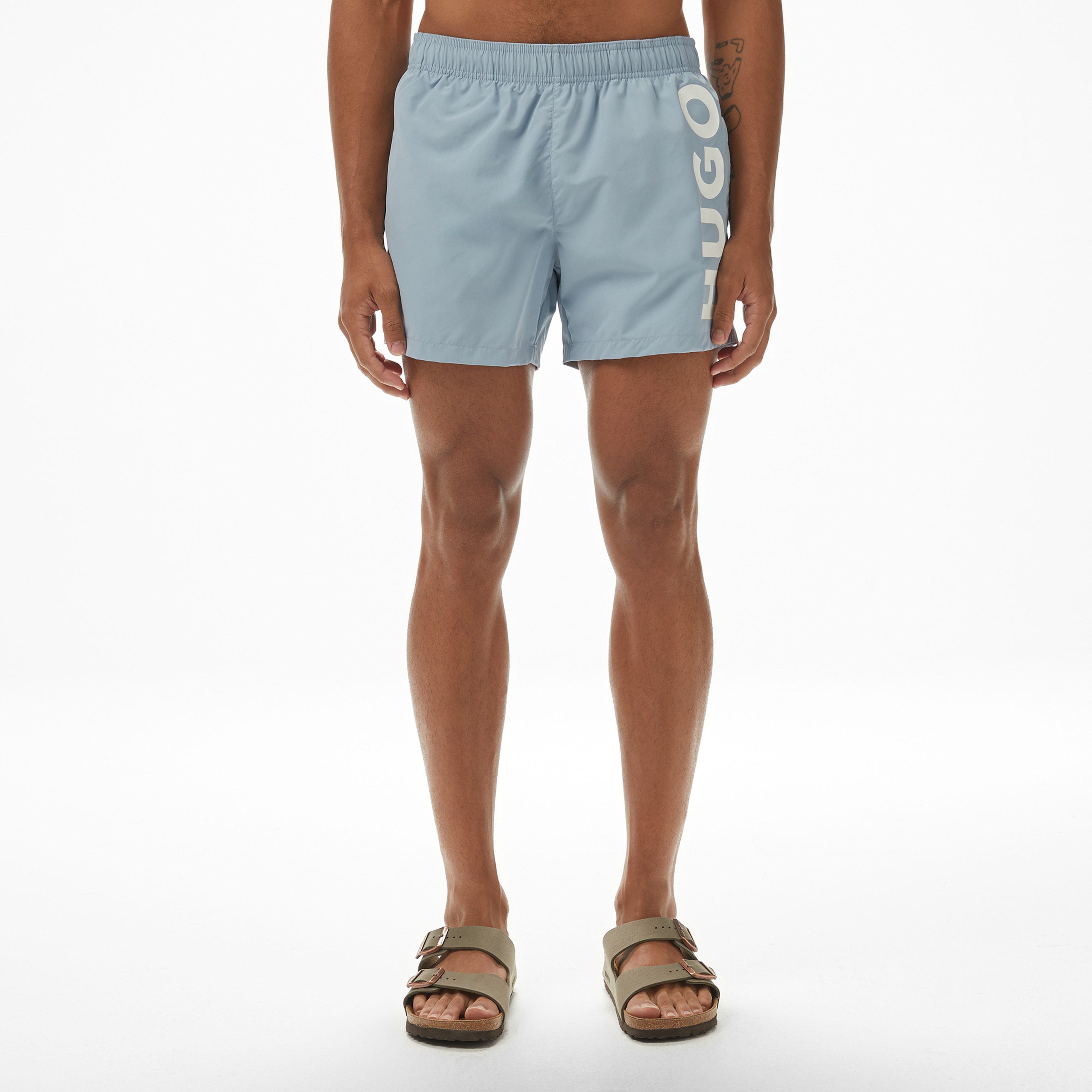 Hugo Abas Erkek Mavi Mayo Şort