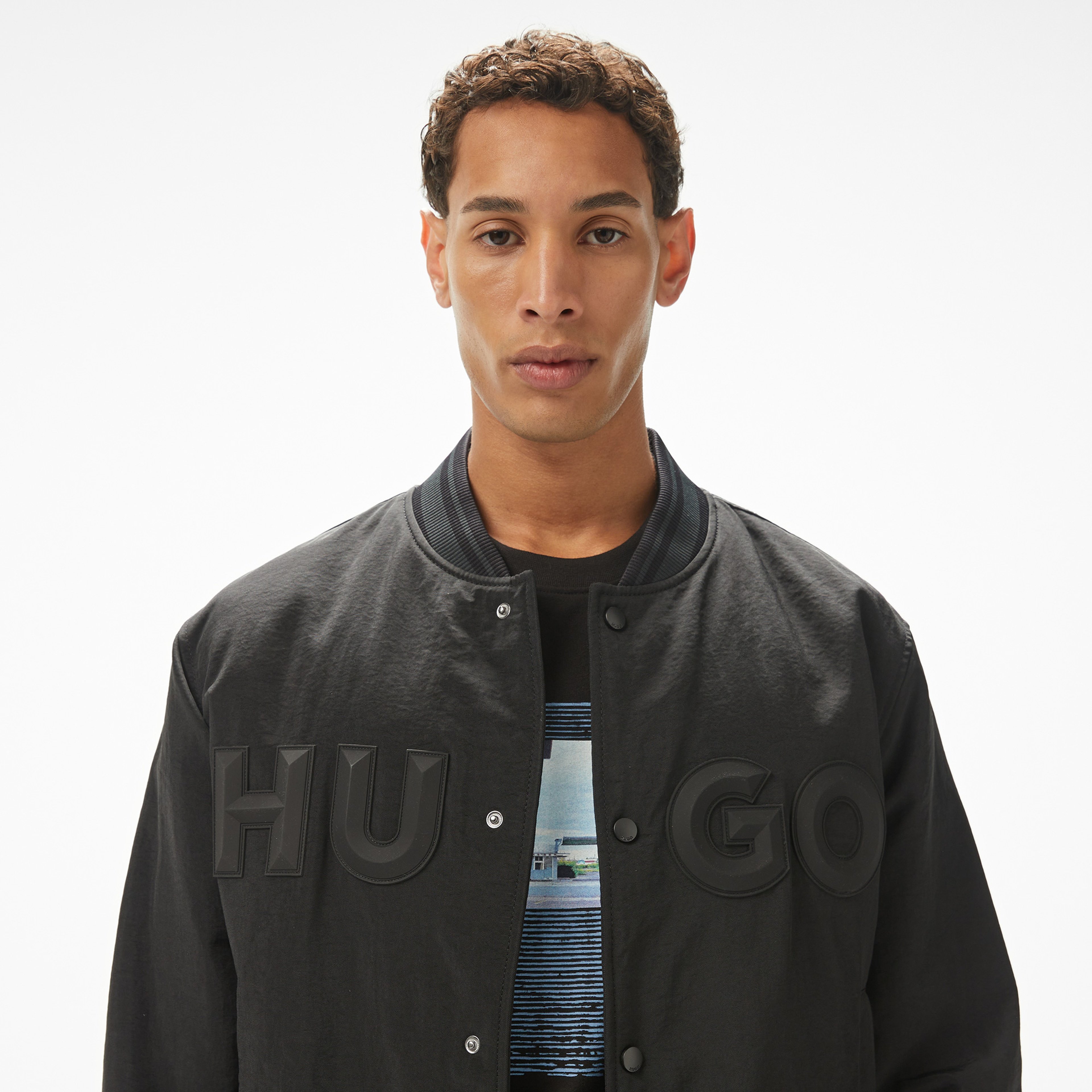 Hugo Bozo2511 Erkek Siyah Ceket