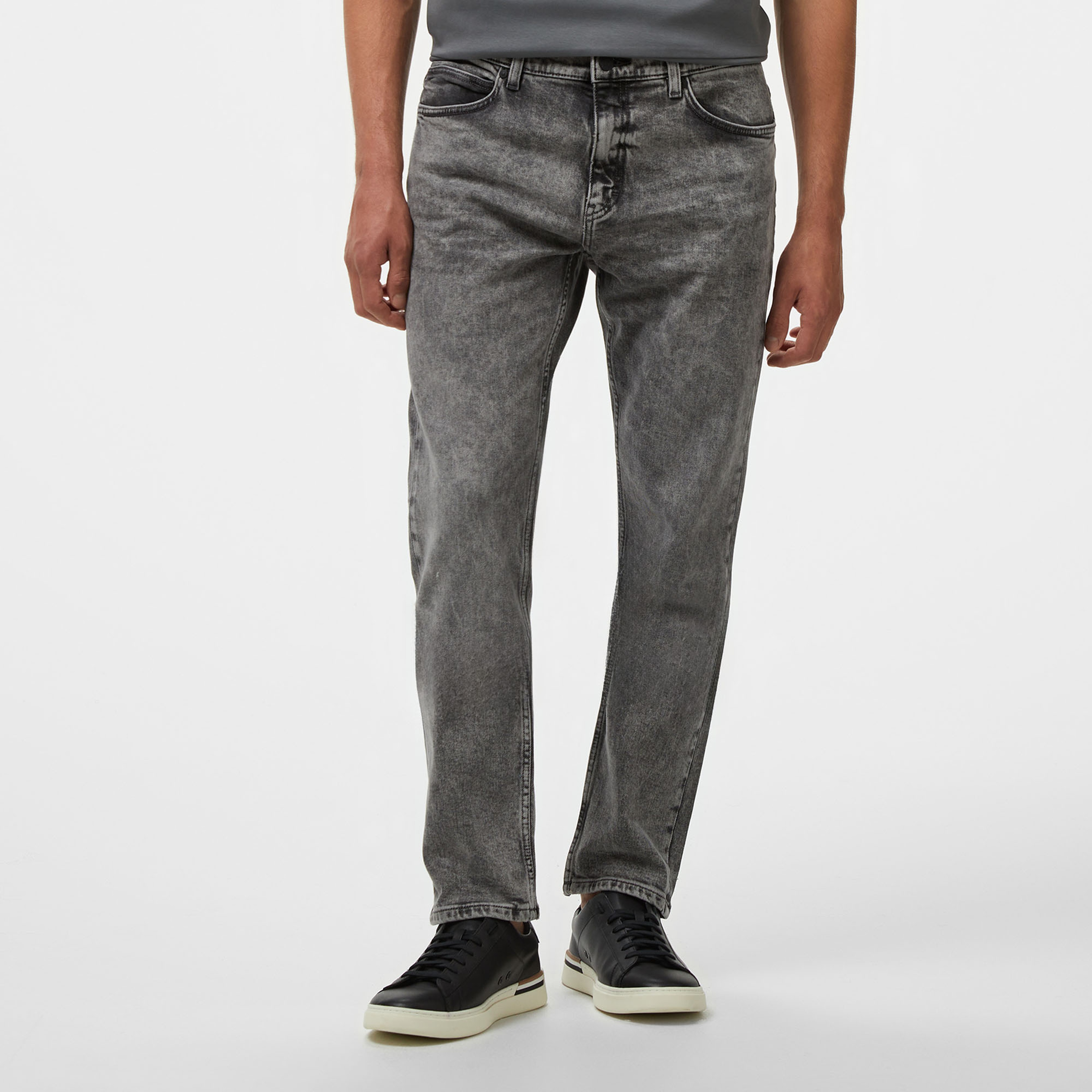 Hugo 708 Erkek Gri Jean