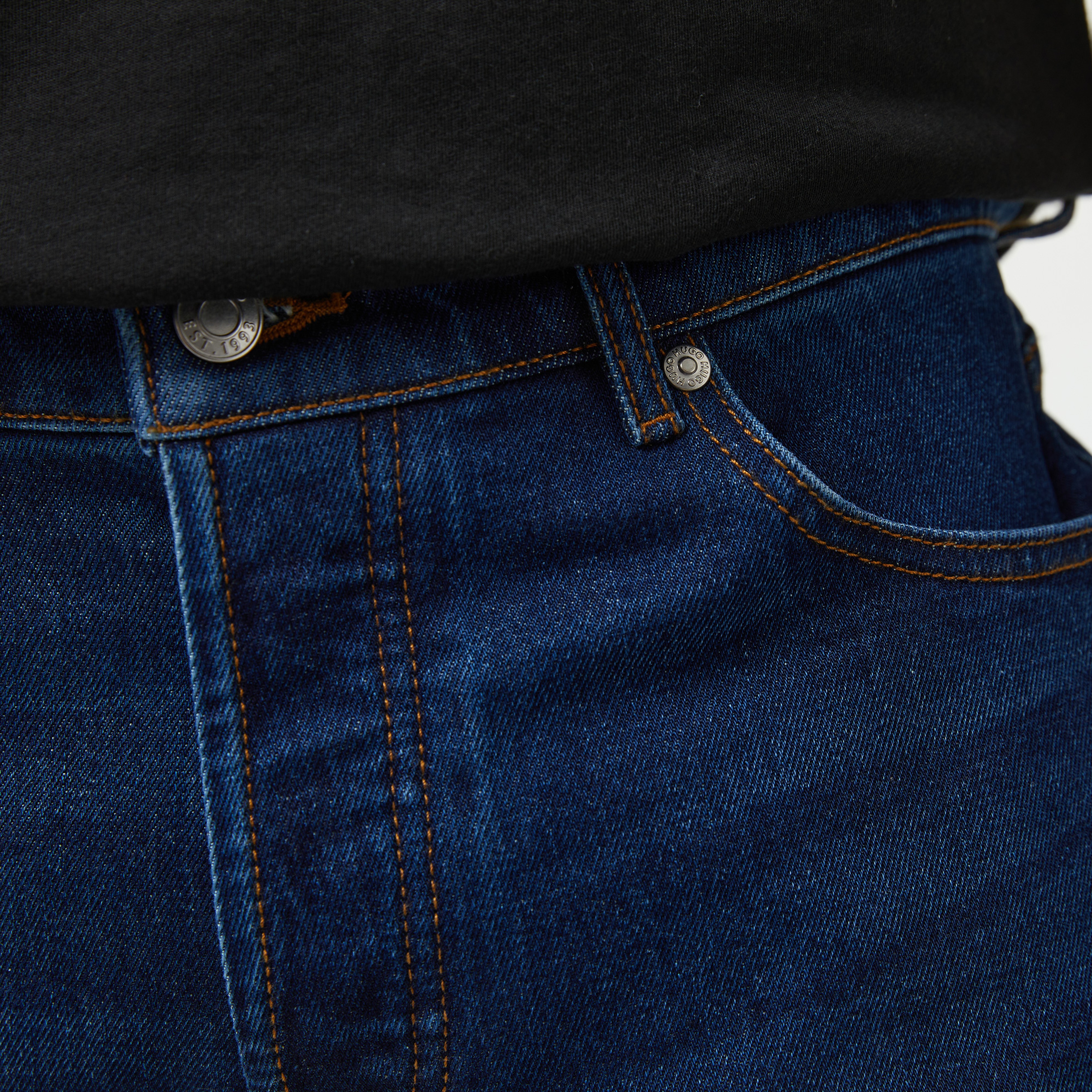 Hugo 634 Erkek Lacivert Jean
