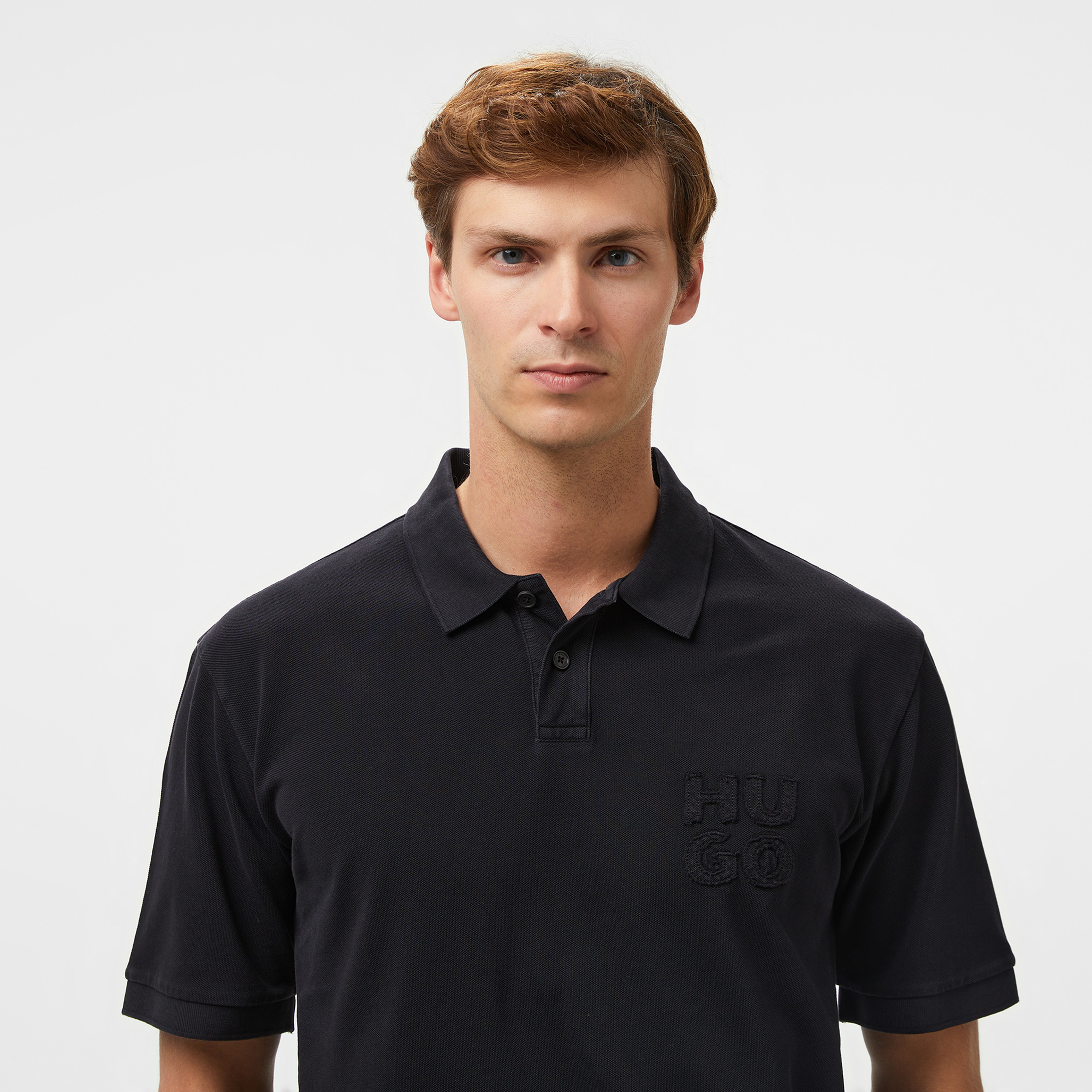 Hugo Dustreck Erkek Siyah Polo