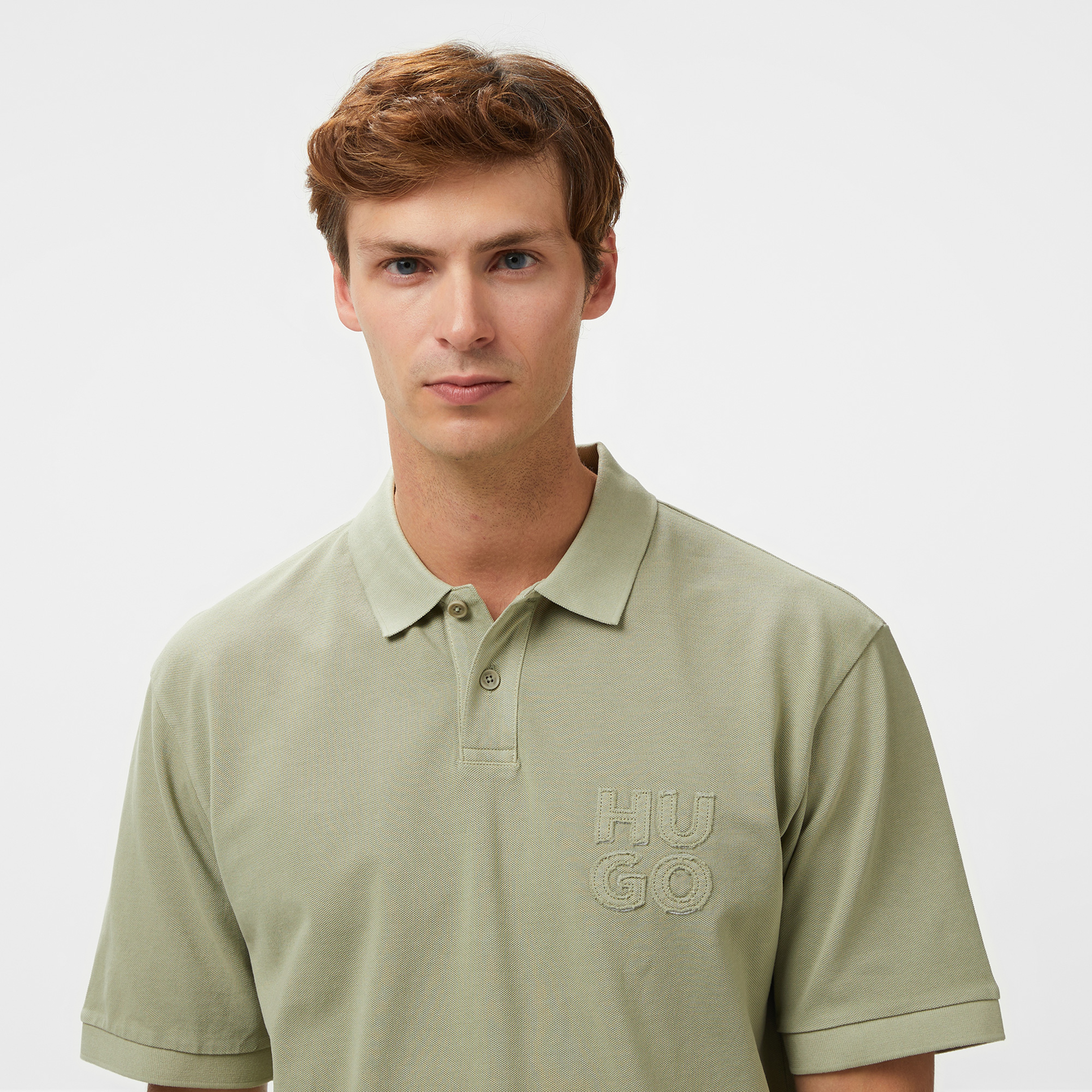 Hugo Dustreck Erkek Yeşil Polo