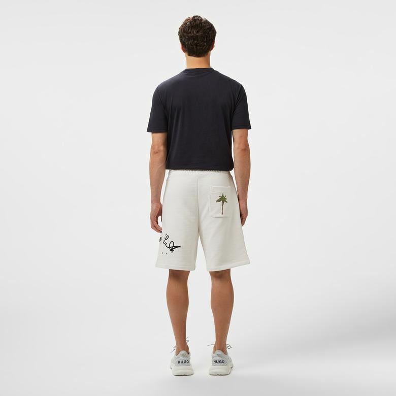 Hugo Duold Erkek Beyaz Şort