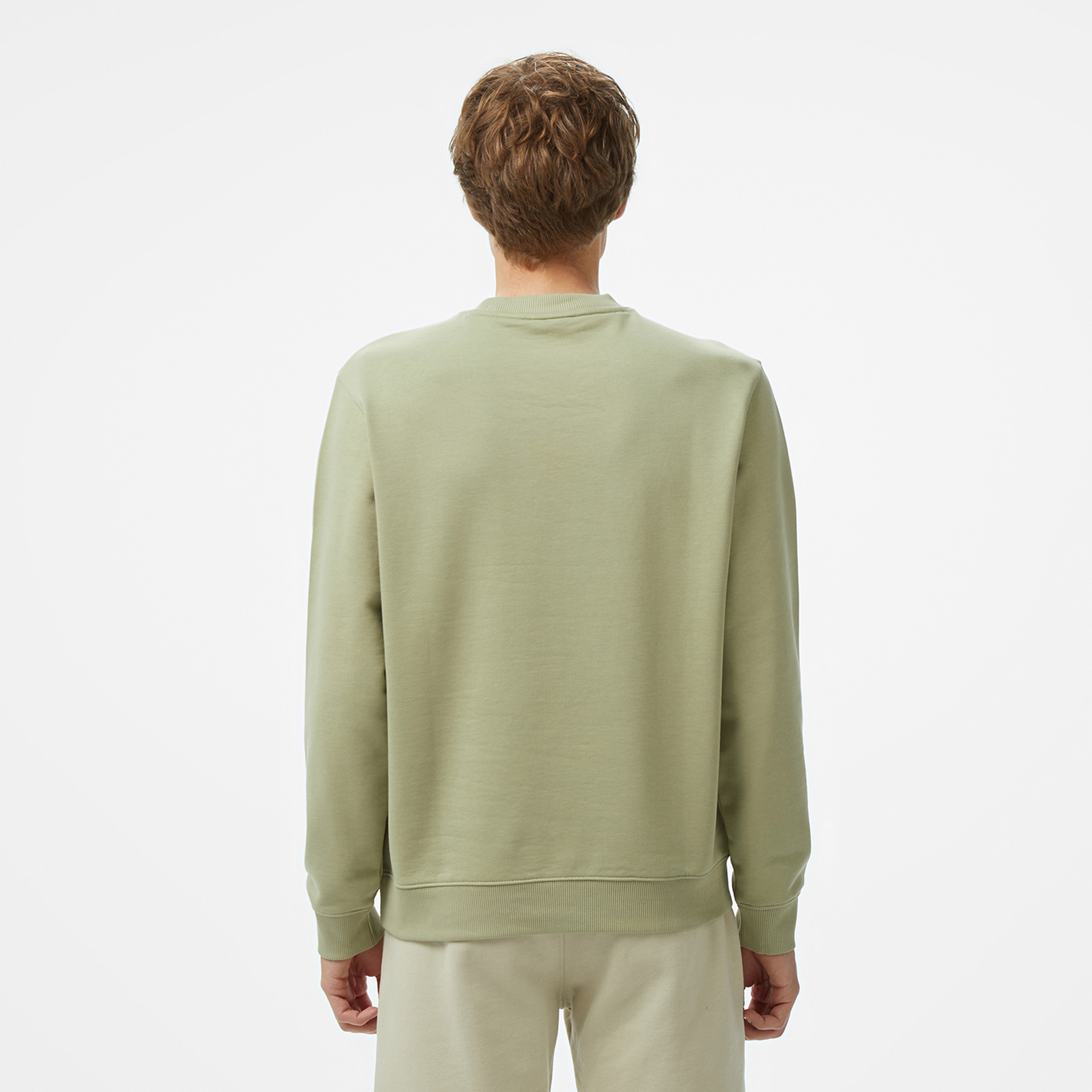 HUGO Diragol212 Erkek Yeşil Sweatshirt