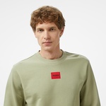 HUGO Diragol212 Erkek Yeşil Sweatshirt