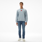 Hugo Diragol 212 Erkek Mavi Sweatshirt