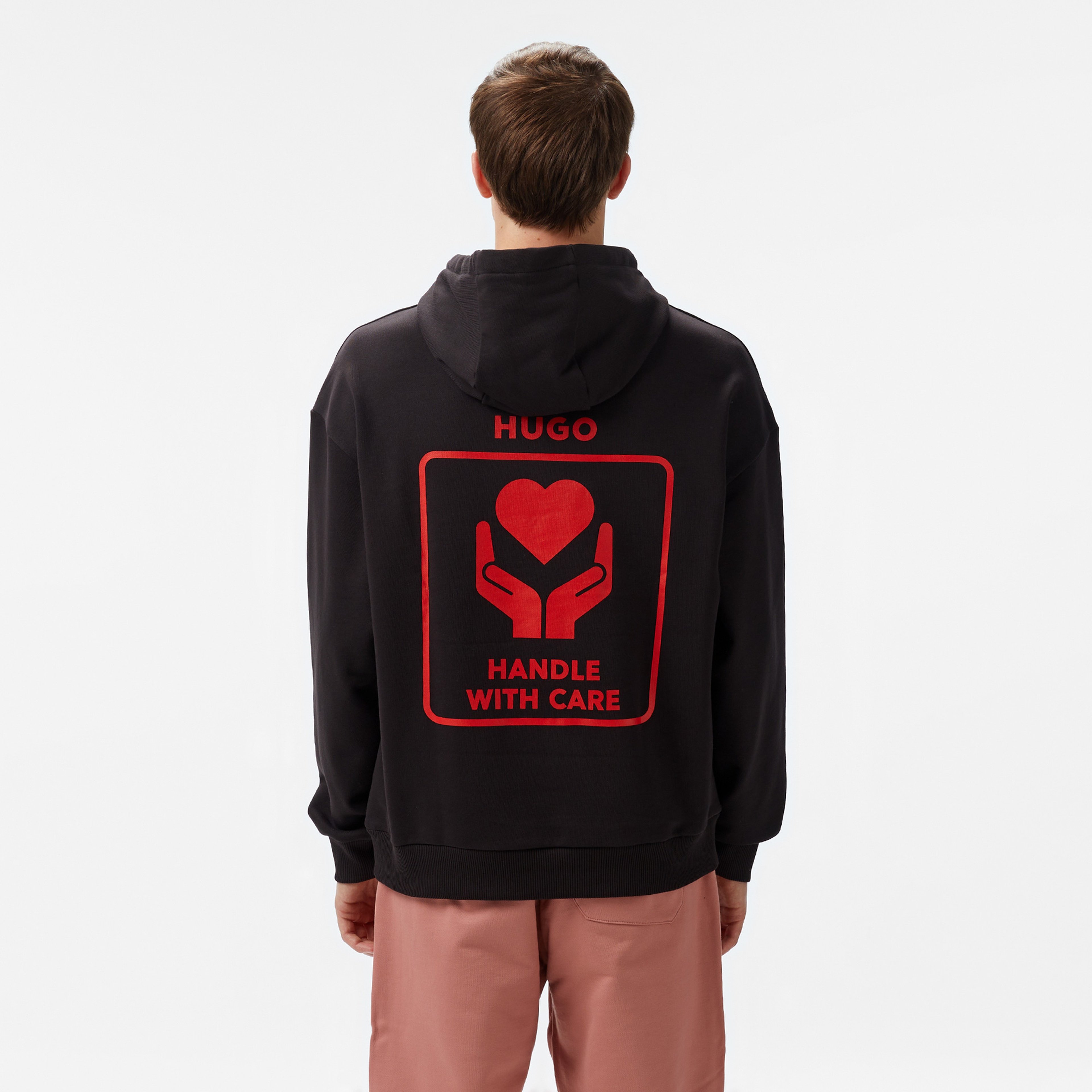 Hugo Dewgili Erkek Siyah Sweatshirt