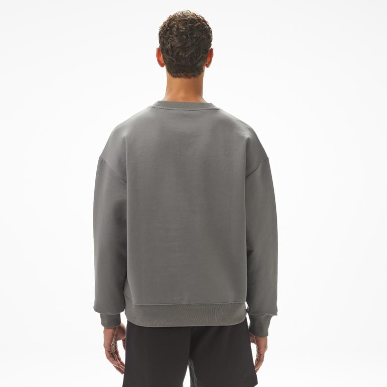 Hugo Dettil Erkek Gri Sweatshirt