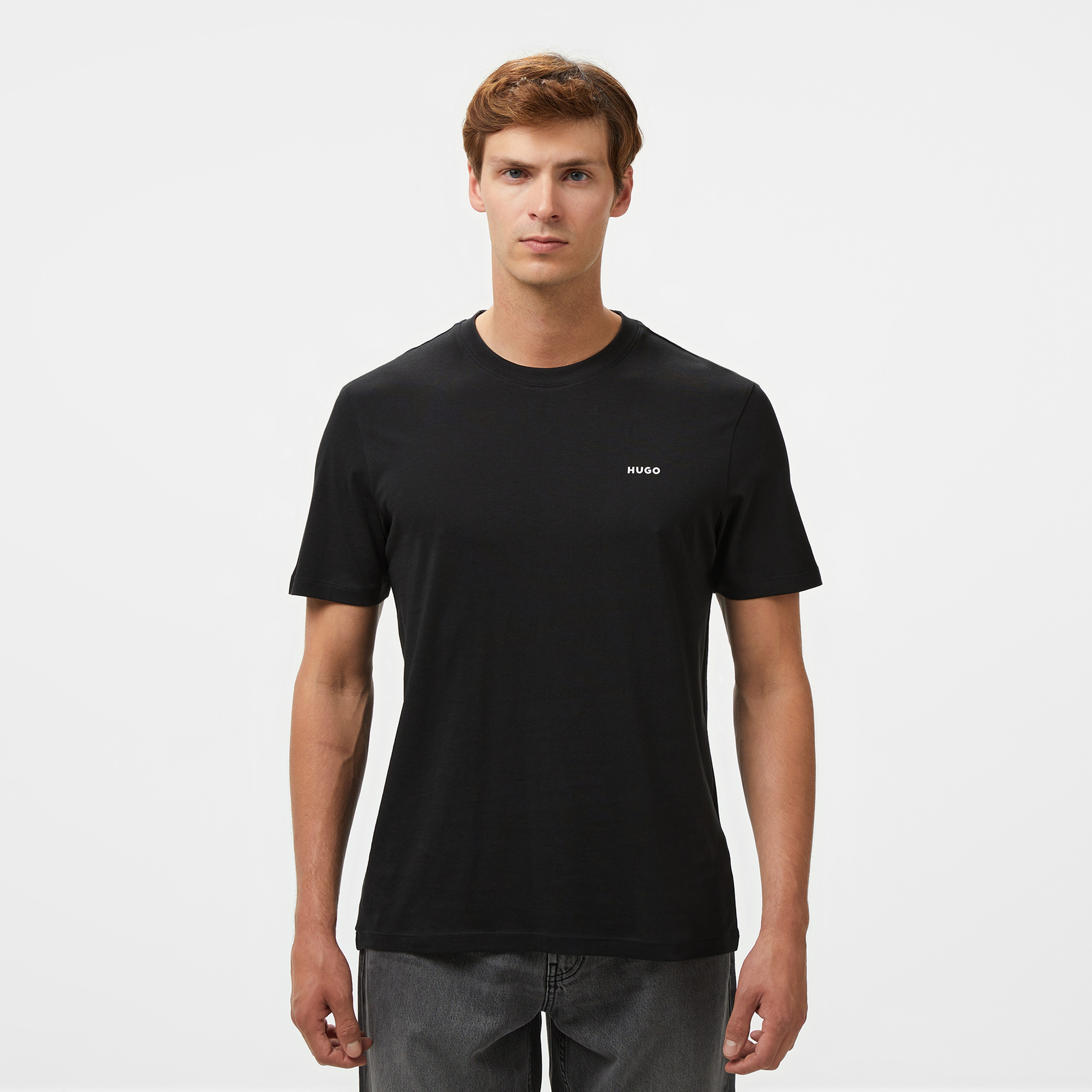 Hugo Dero 222 Erkek Siyah T-Shirt