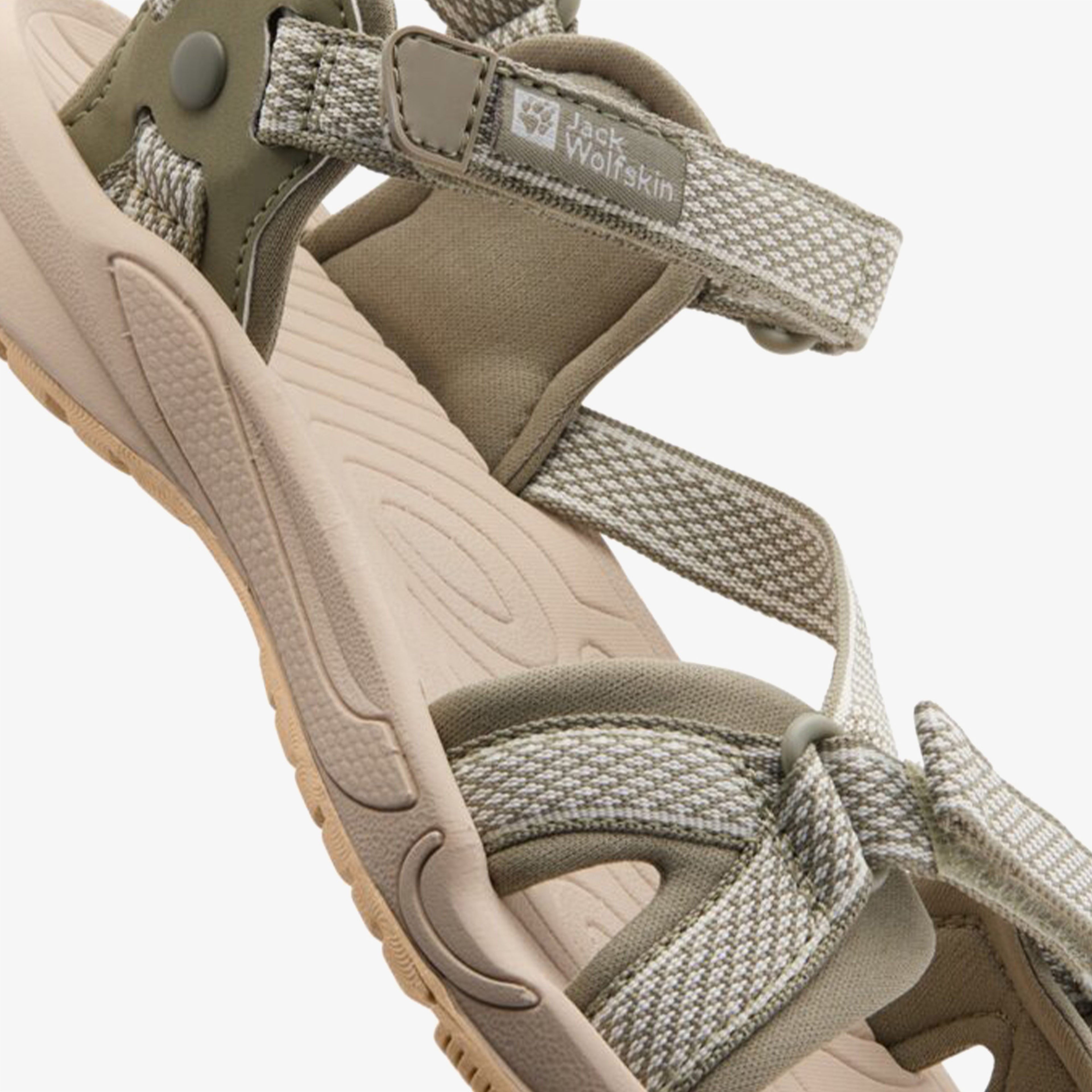 Jack Wolfskin Lakewood Ride Sandal Kadın Bej Sandalet